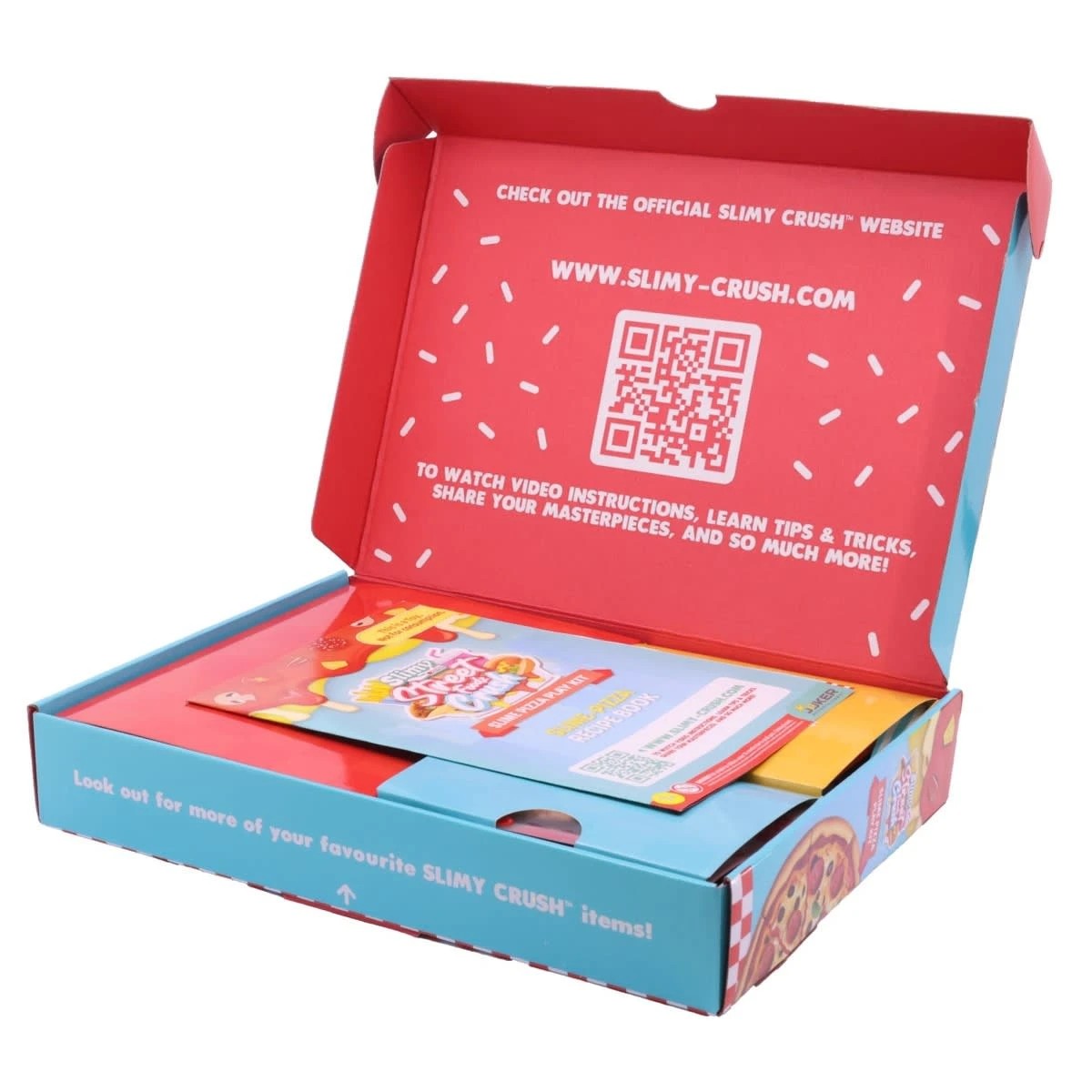 2 Slimy Street Foodz Crush Slime Pizza Play Kit, 2 of 2