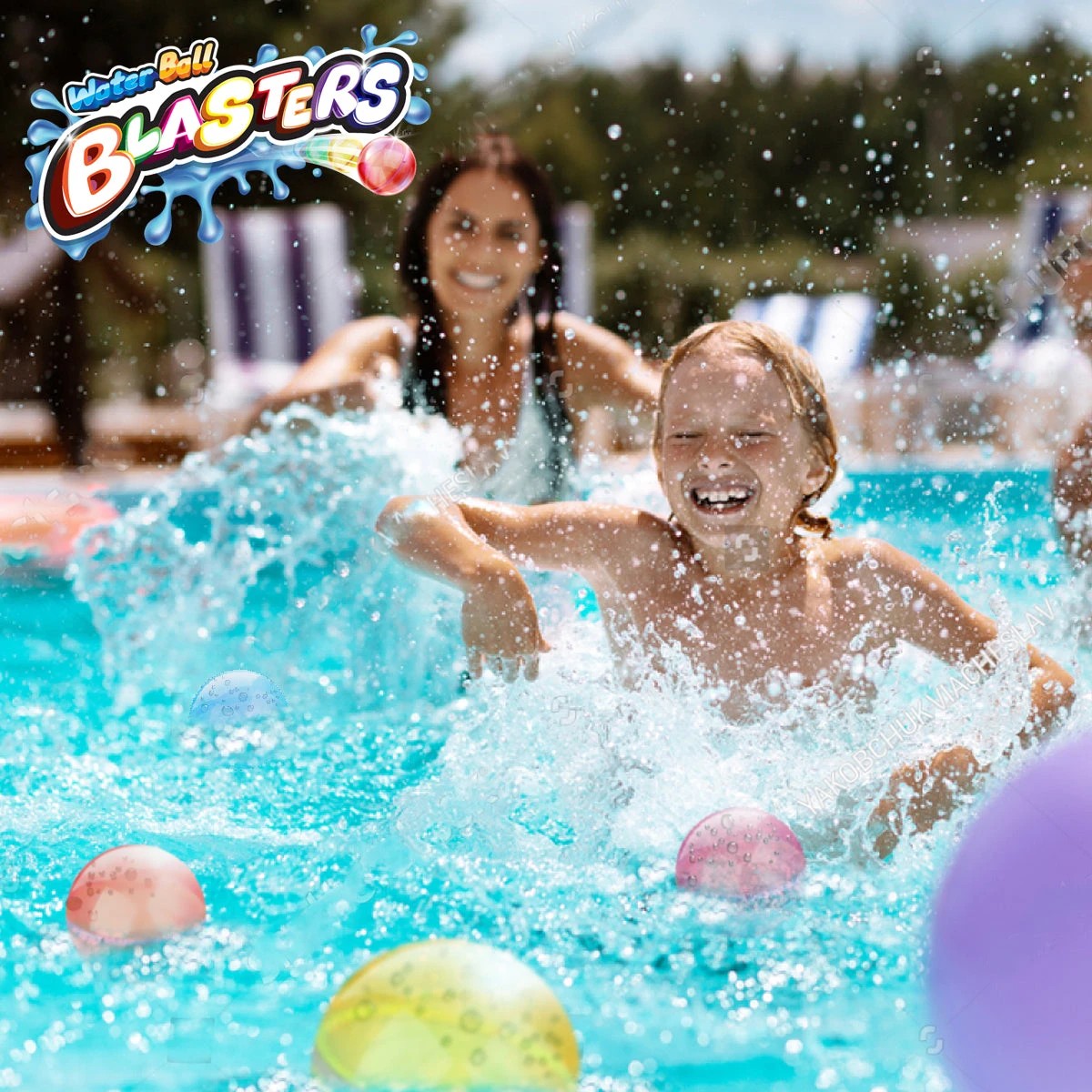 7 Kazaang Water Ball Blasters 6 Pack, 7 of 7