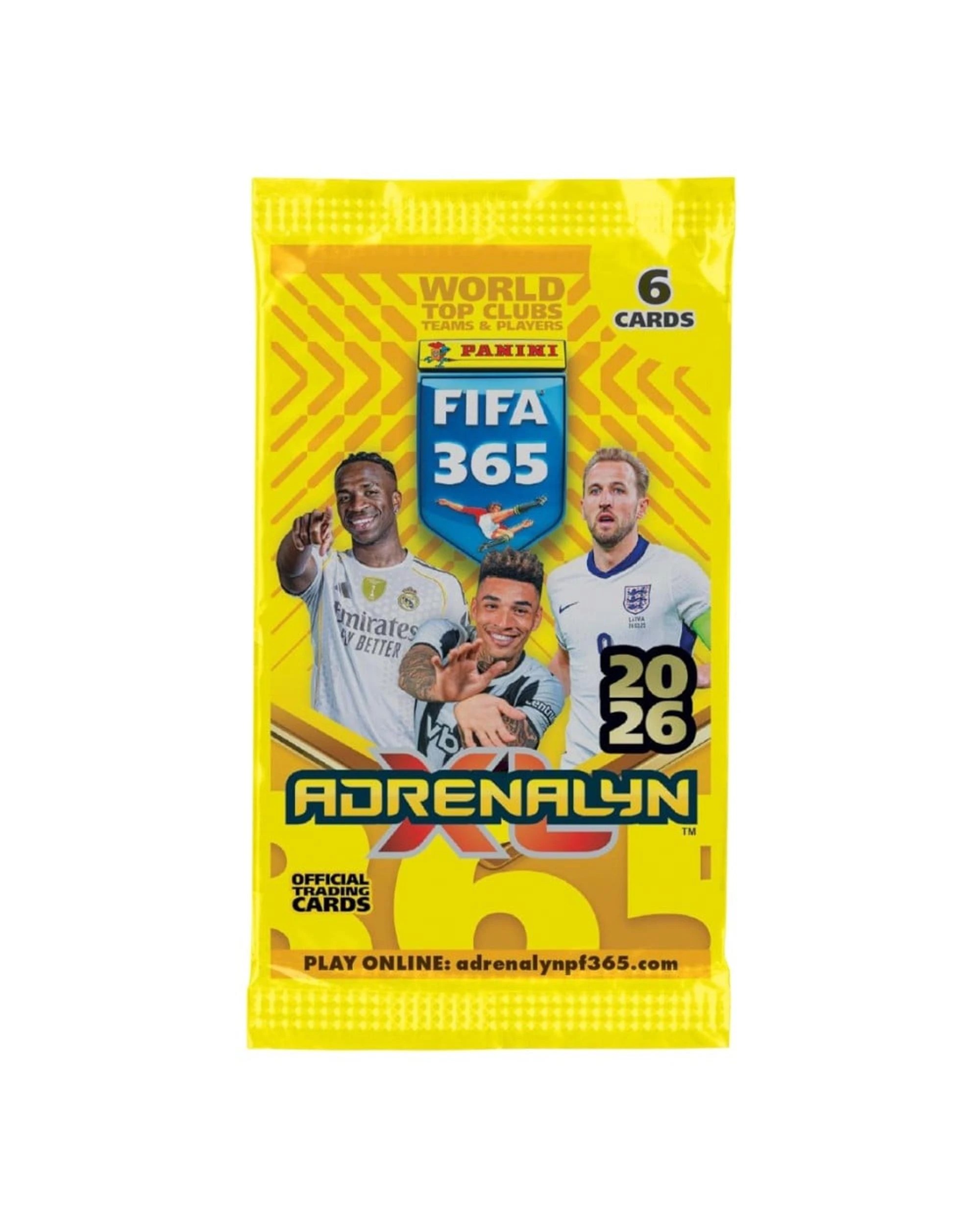 3 Panini 2026 FIFA 365 Adrenalyn XL Trading Cards Starter Pack, 3 of 6
