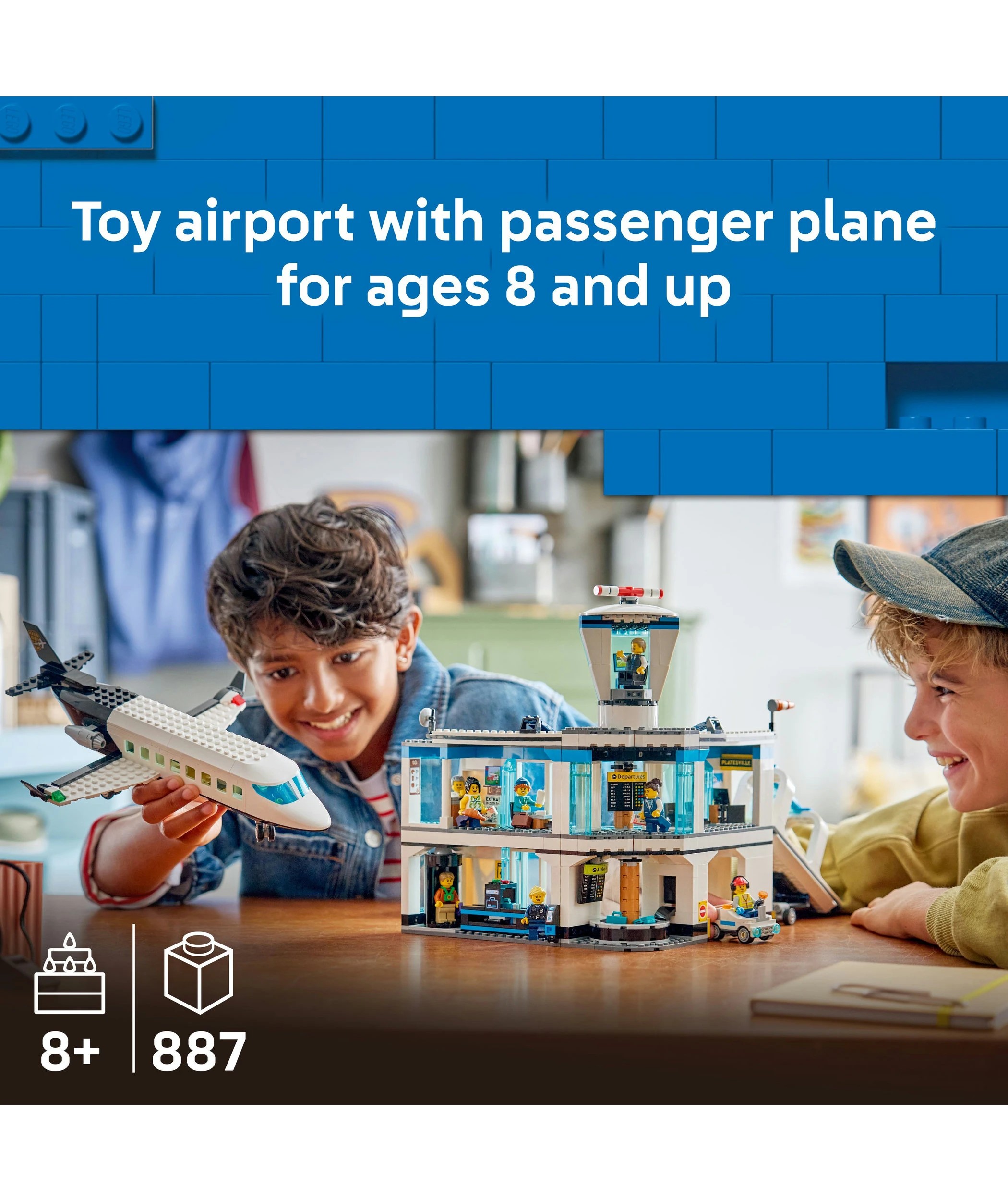 3 LEGO City Airport with Airplane 60502, 3 of 10