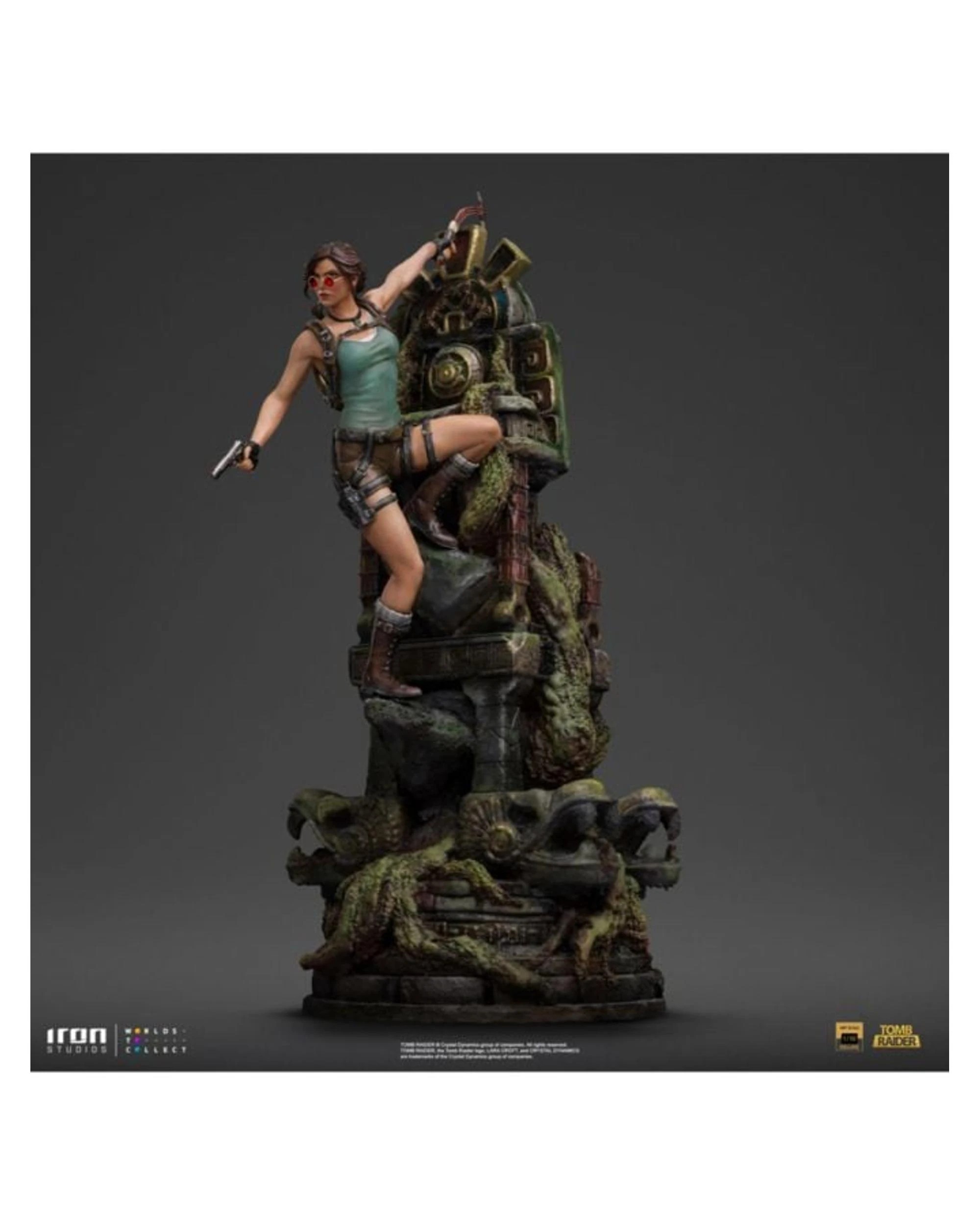 3 Iron Studios Tomb Raider Lara Croft Deluxe 1:10 Scale Statue, 3 of 10