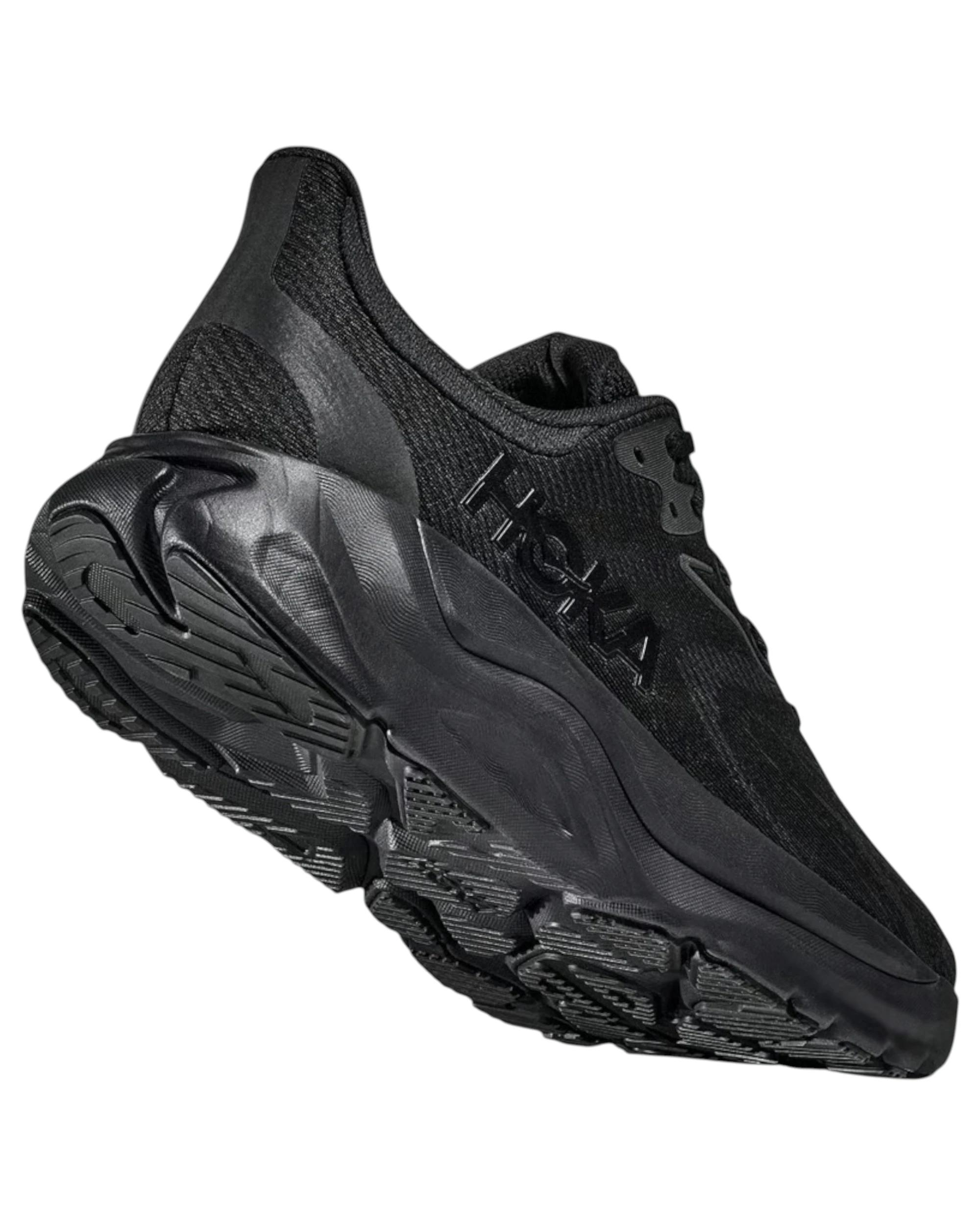 6 Hoka Mens Arahi 8 Athletic Running Shoes BLACK, 6 of 8