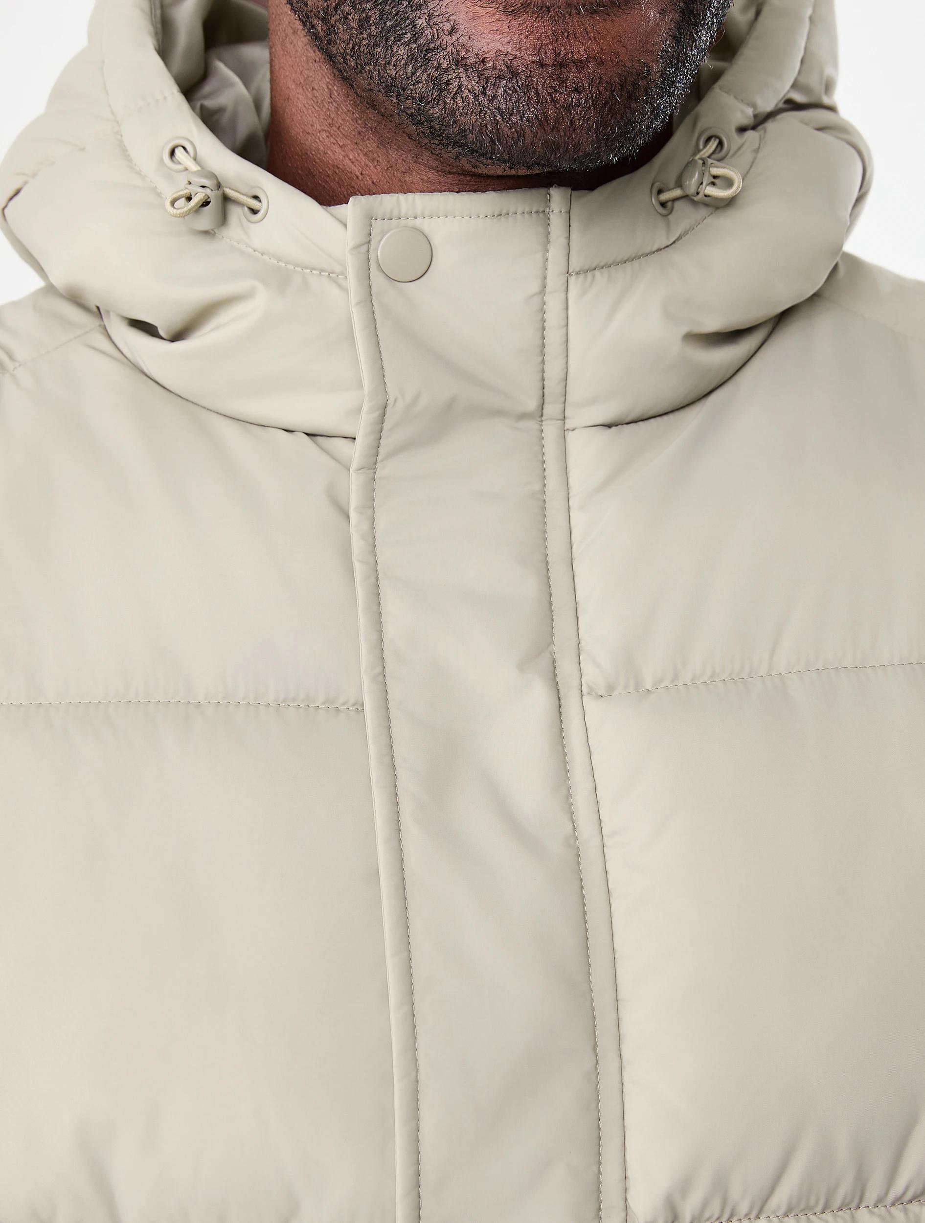 6 Hooded Puffer Vest Bge Khaki, 6 of 7