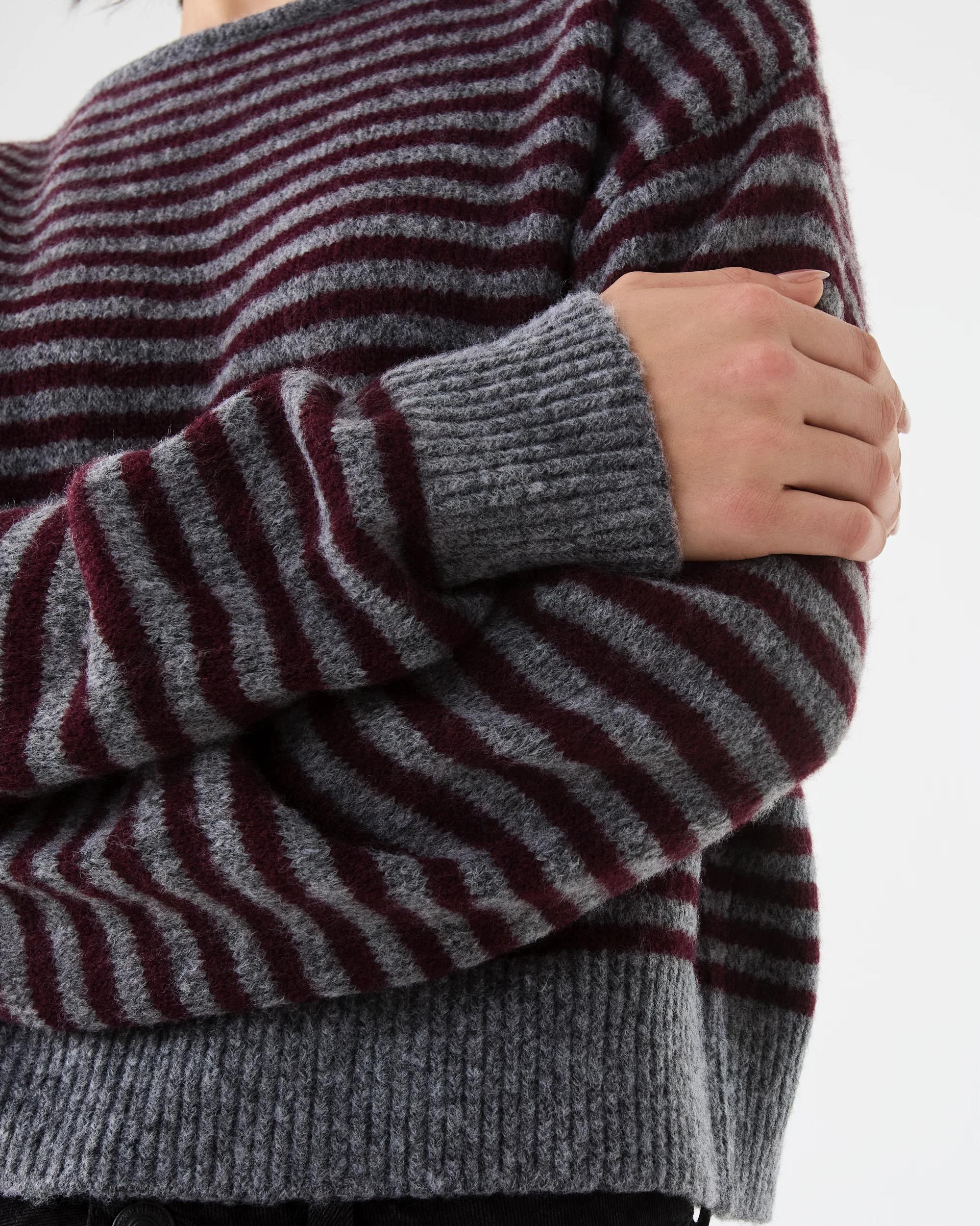 7 Boat Neck Knit Jumper Port Stp, 7 of 7