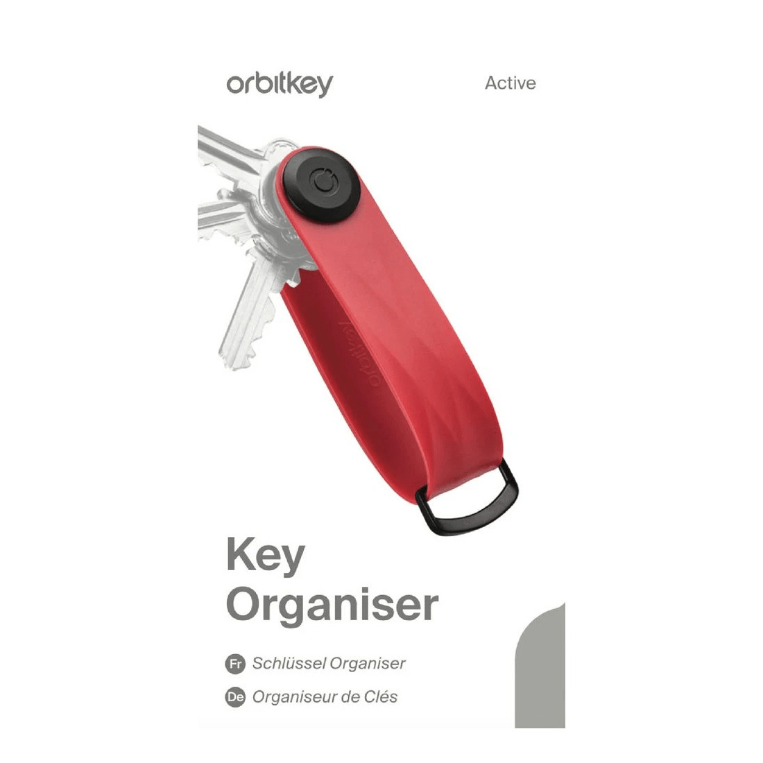 2 Orbitkey Organiser Lite Active Ruby, 2 of 4