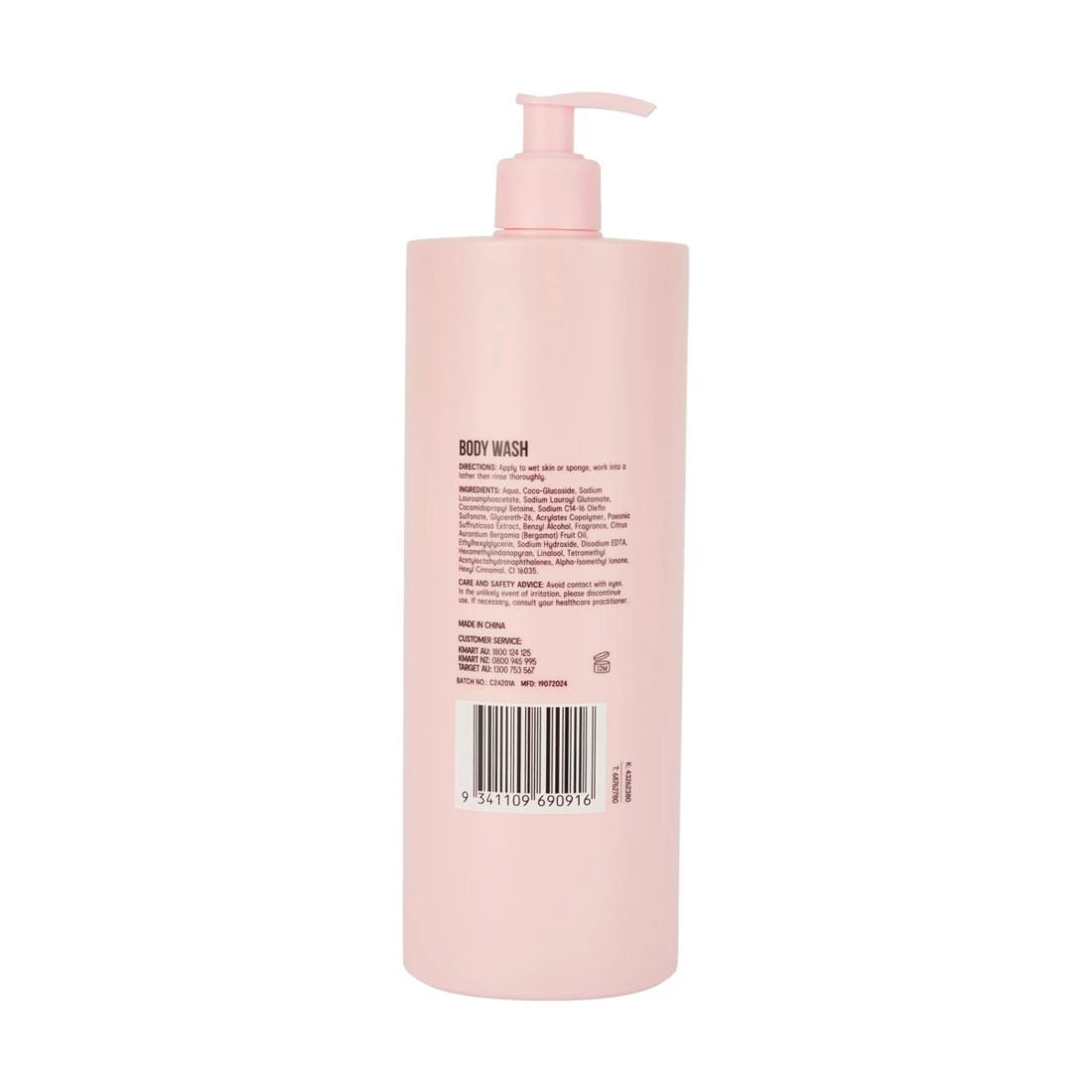 4 Body Wash 1L - Peony and Bergamot, 4 of 4