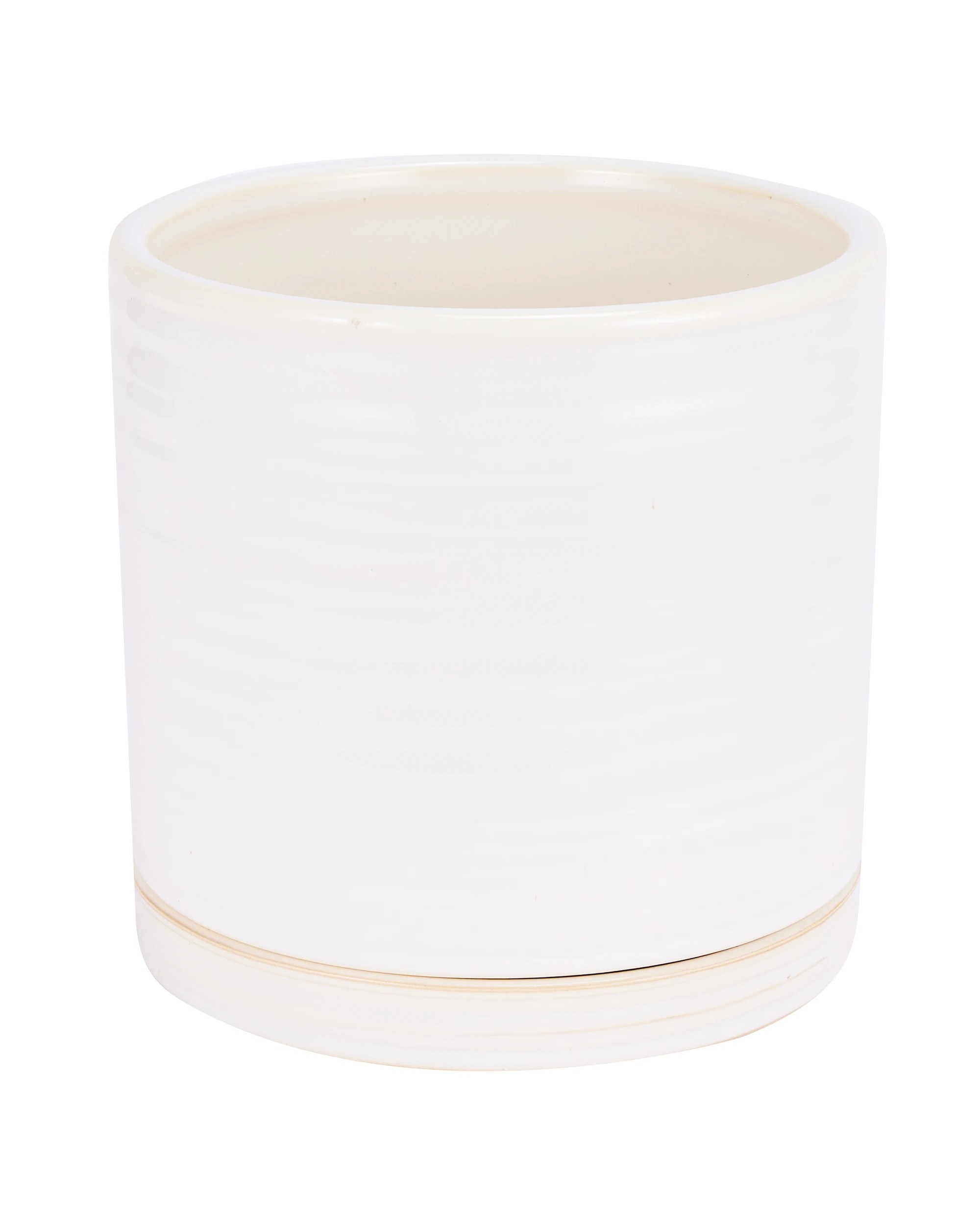 2 Milk Look Glaze Ceramic Pot, 2 of 8