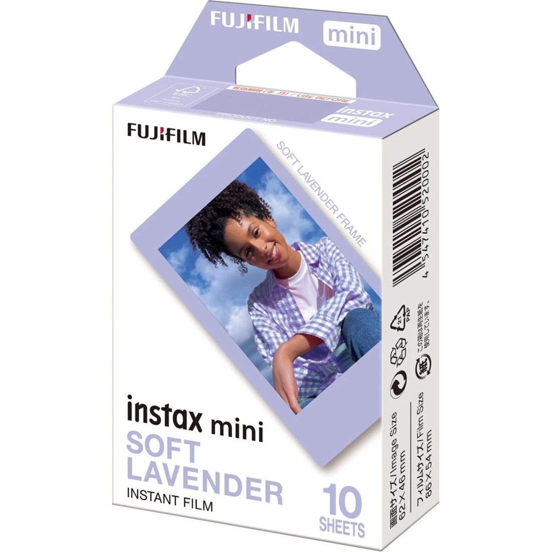 1 10 Pack Instax Mini Soft Lavender Film, 1 of 3