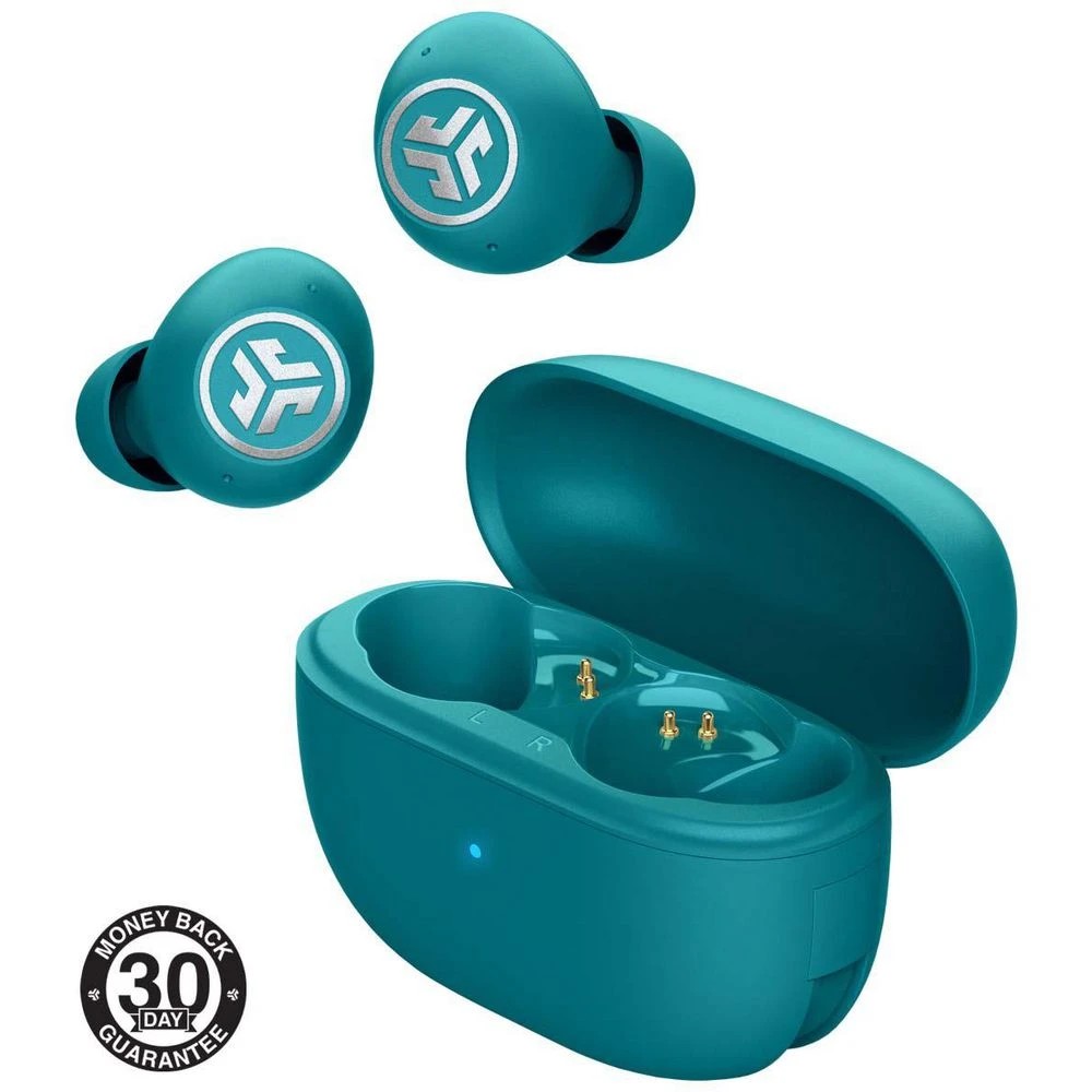 2 JLab Go Pop ANC True Wireless Earbuds Teal, 2 of 5