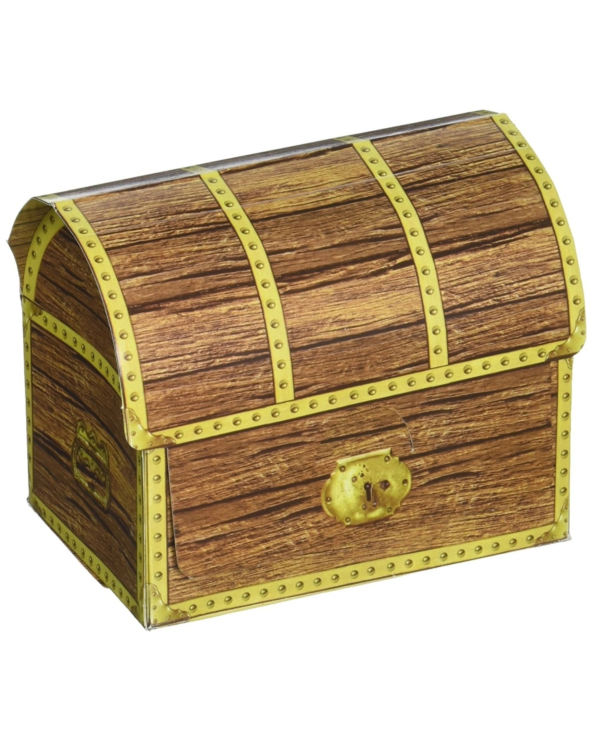 2 Beistle Treasure Chest Paper Lolly/Treat Boxes Pack of 4, 2 of 4