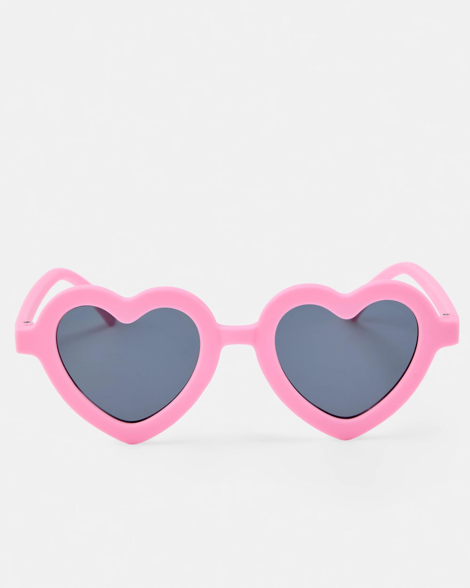 1 Kids Sunglasses - Pink Heart Pnk Heart, 1 of 4
