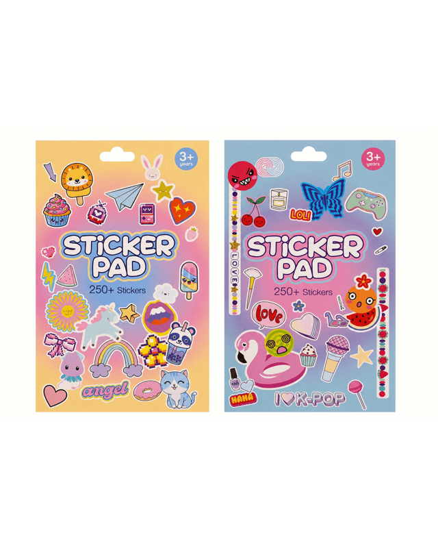 8 Sheet Sticker Pad - Asso