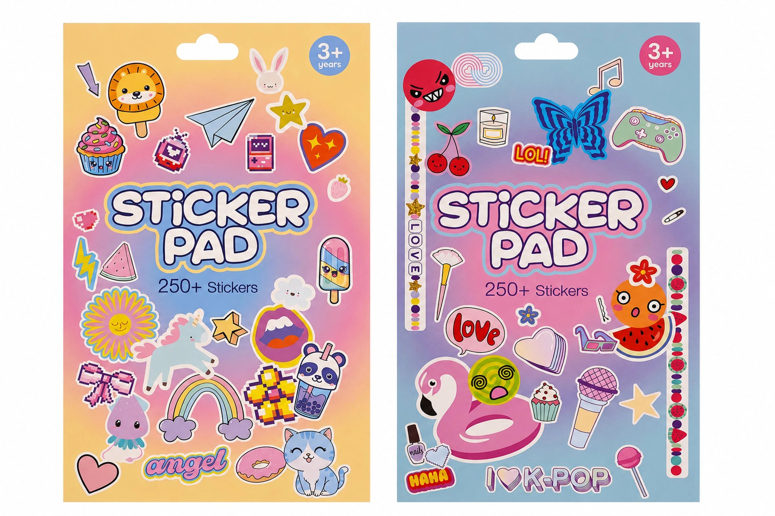 1 8 Sheet Sticker Pad - Assorted, 1 of 7