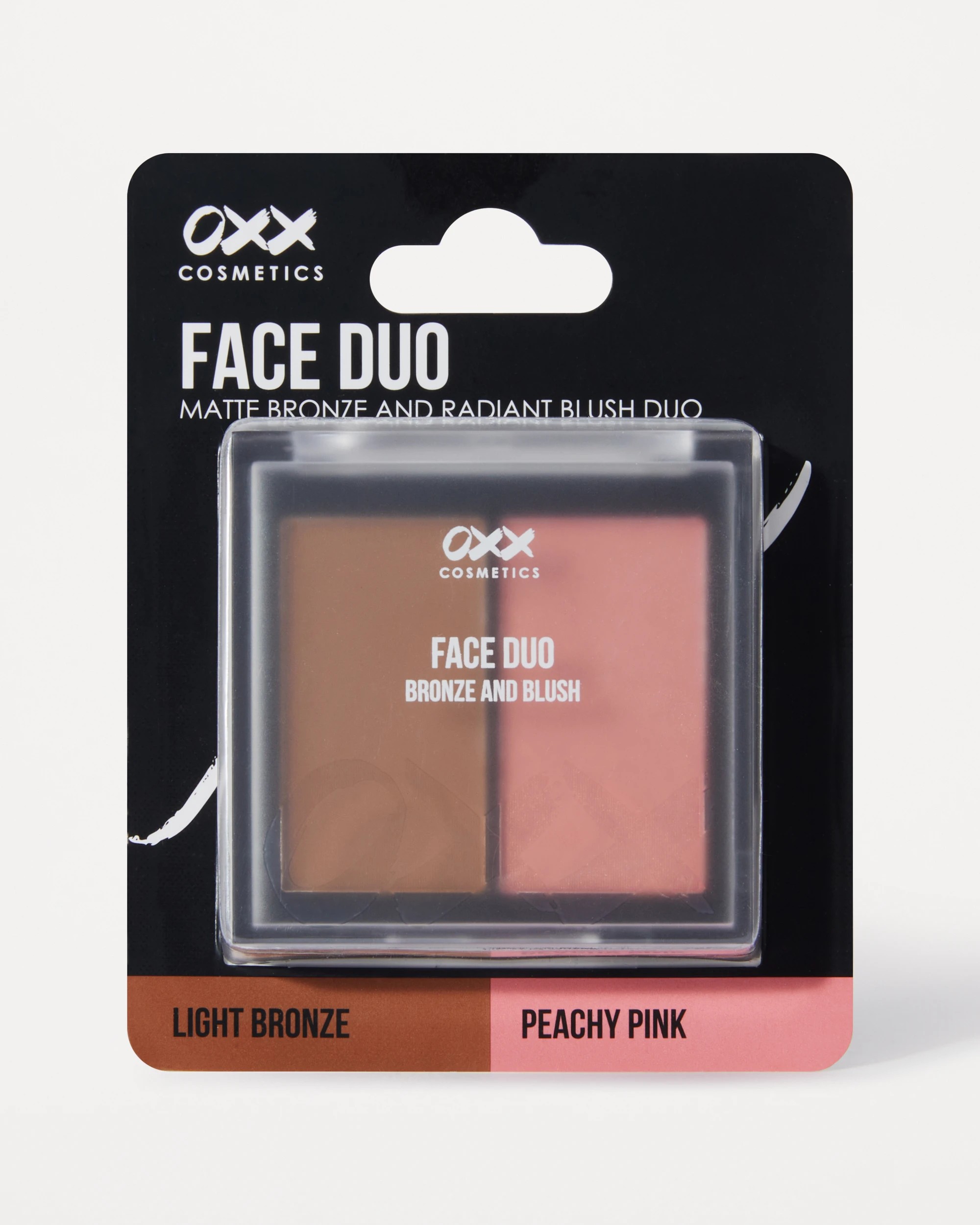 5 OXX Cosmetics Face Duo: Matte Bronze and Radiant Blush Duo - Light Bronze and Peachy Pink, 5 of 6
