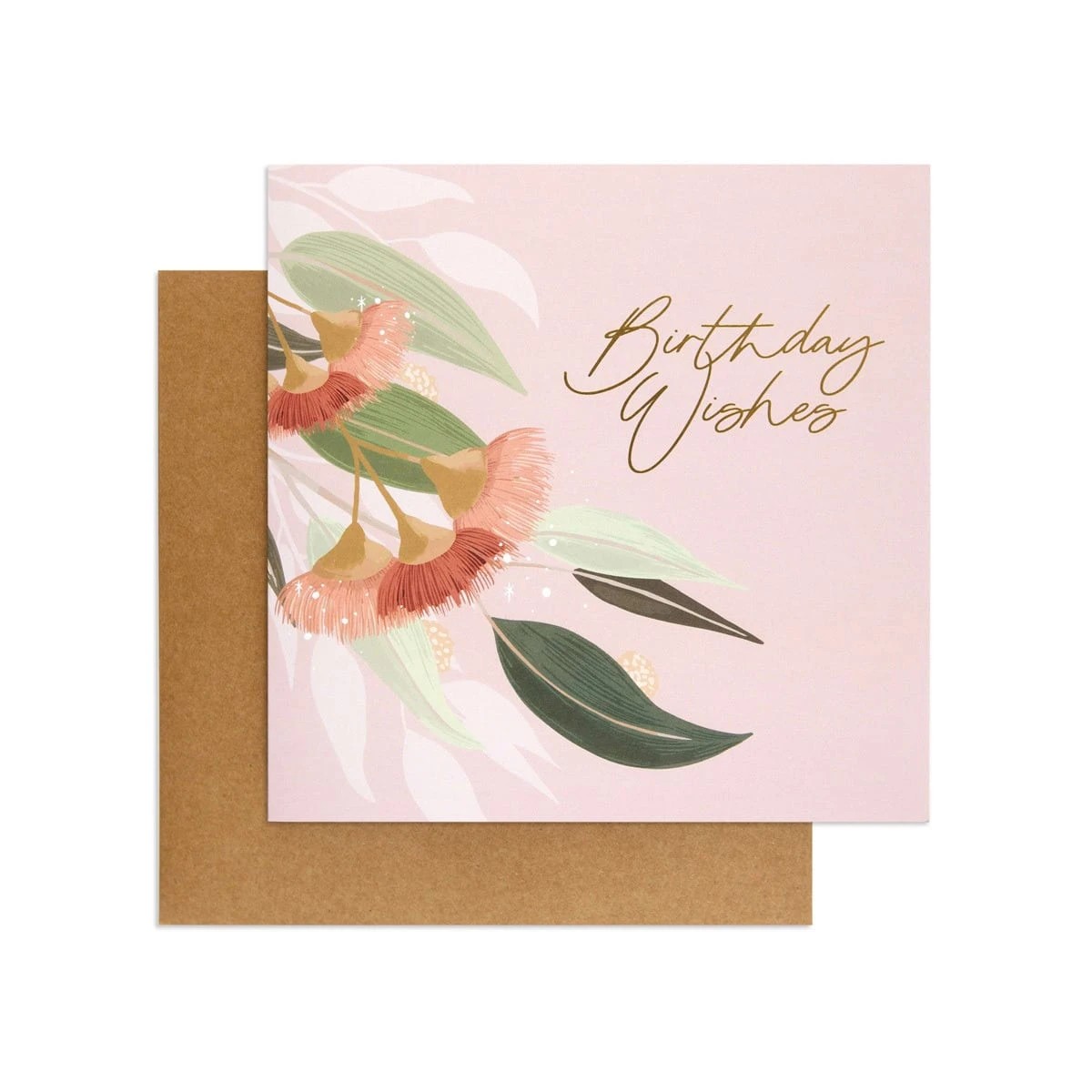 1 Hallmark Birthday Card - Australian Spirit Among The Gum Trees Pink, 1 of 3