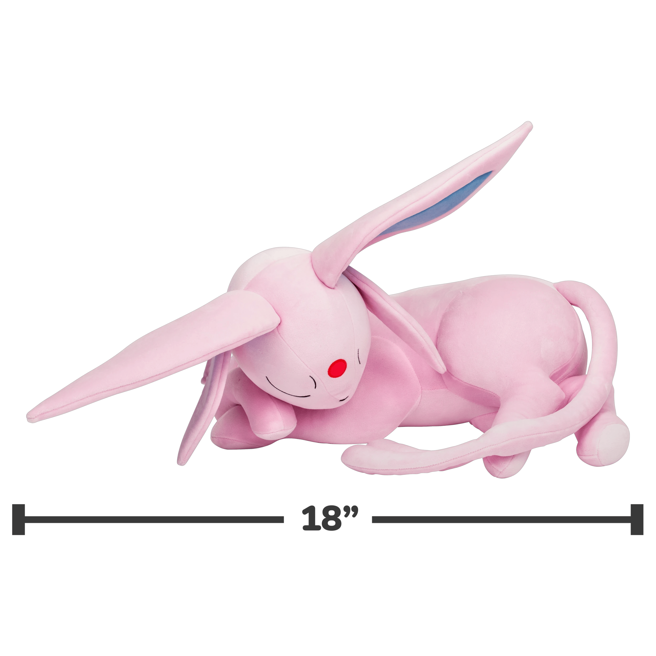 4 Pokemon 45cm Espeon Sleeping Plush - Pink, 4 of 4