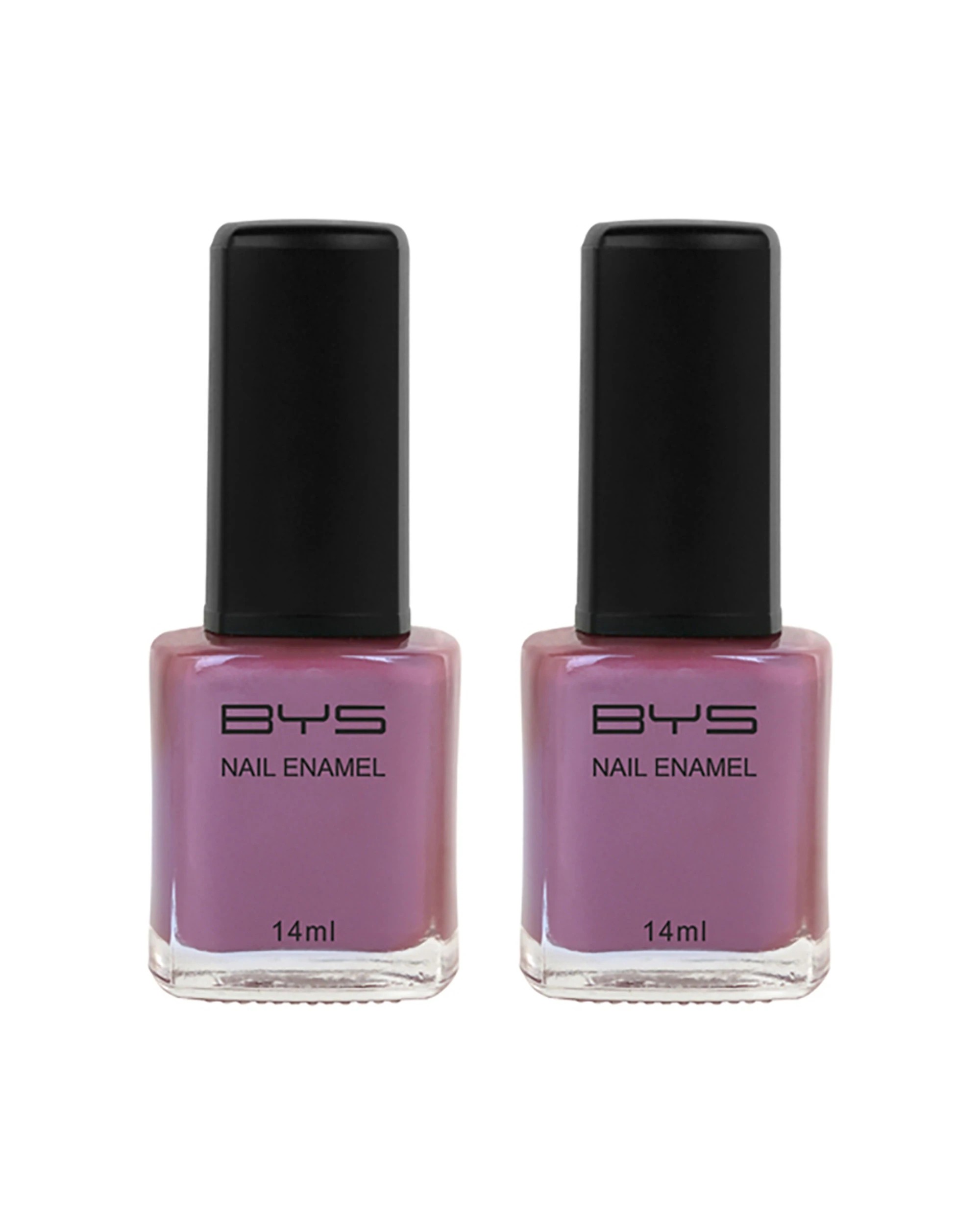 1 BYS 2PK BYS Heart Breaker Nail Polish Twin Pack Long Wearing Chip Resistant 14ml - Purple, 1 of 1