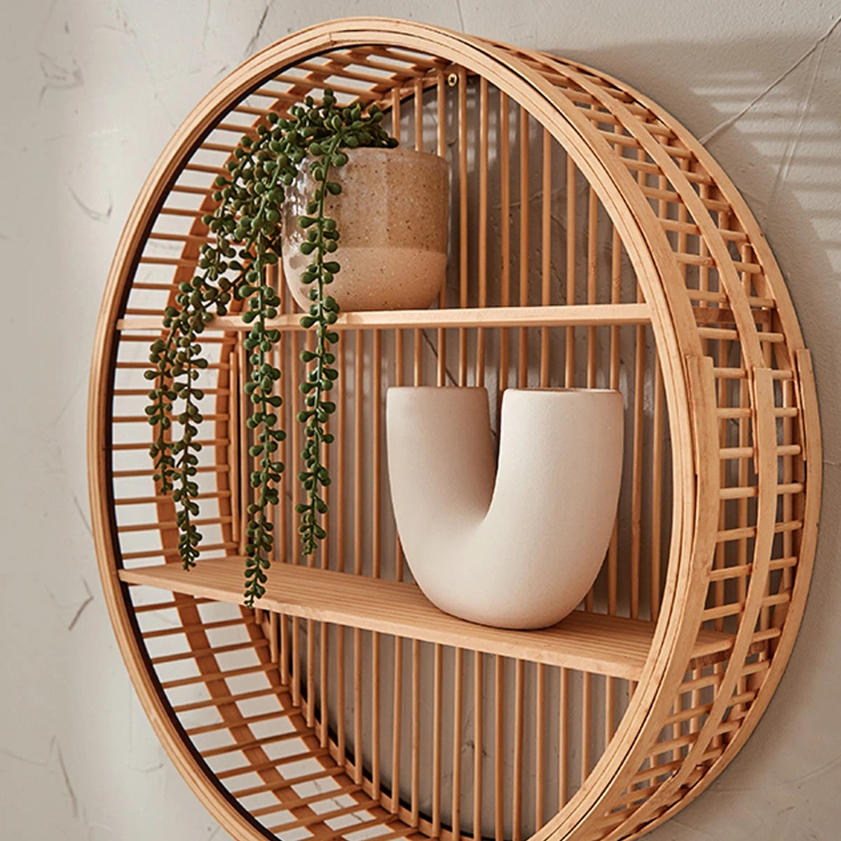 6 Artificial String of Pearls Plant in Pot, 6 of 6