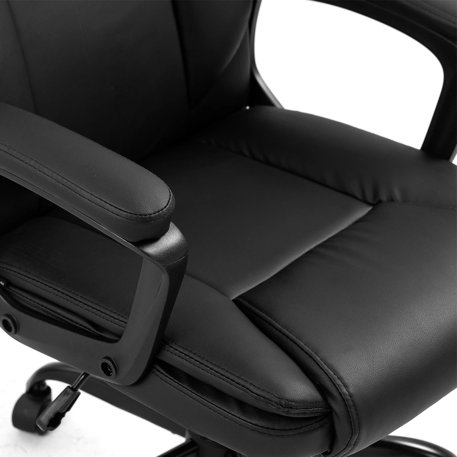 8 NEADER Ergonomic Office Chair Computer Study PU Black, 8 of 9