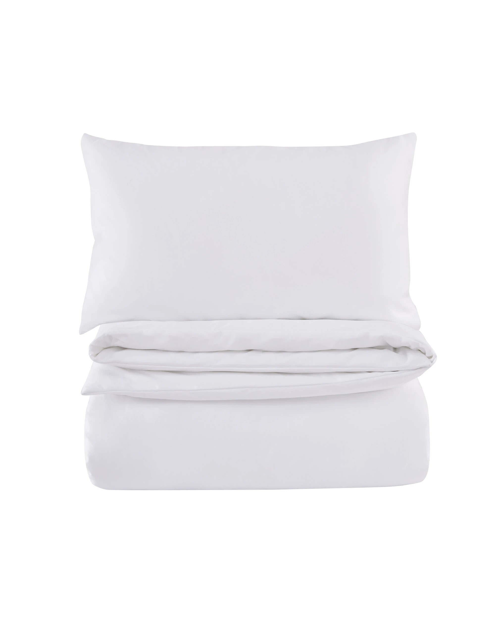 5 Dreamaker 1500TC Cotton Rich Sateen Quilt Cover Set - King Single Bed - White, 5 of 6