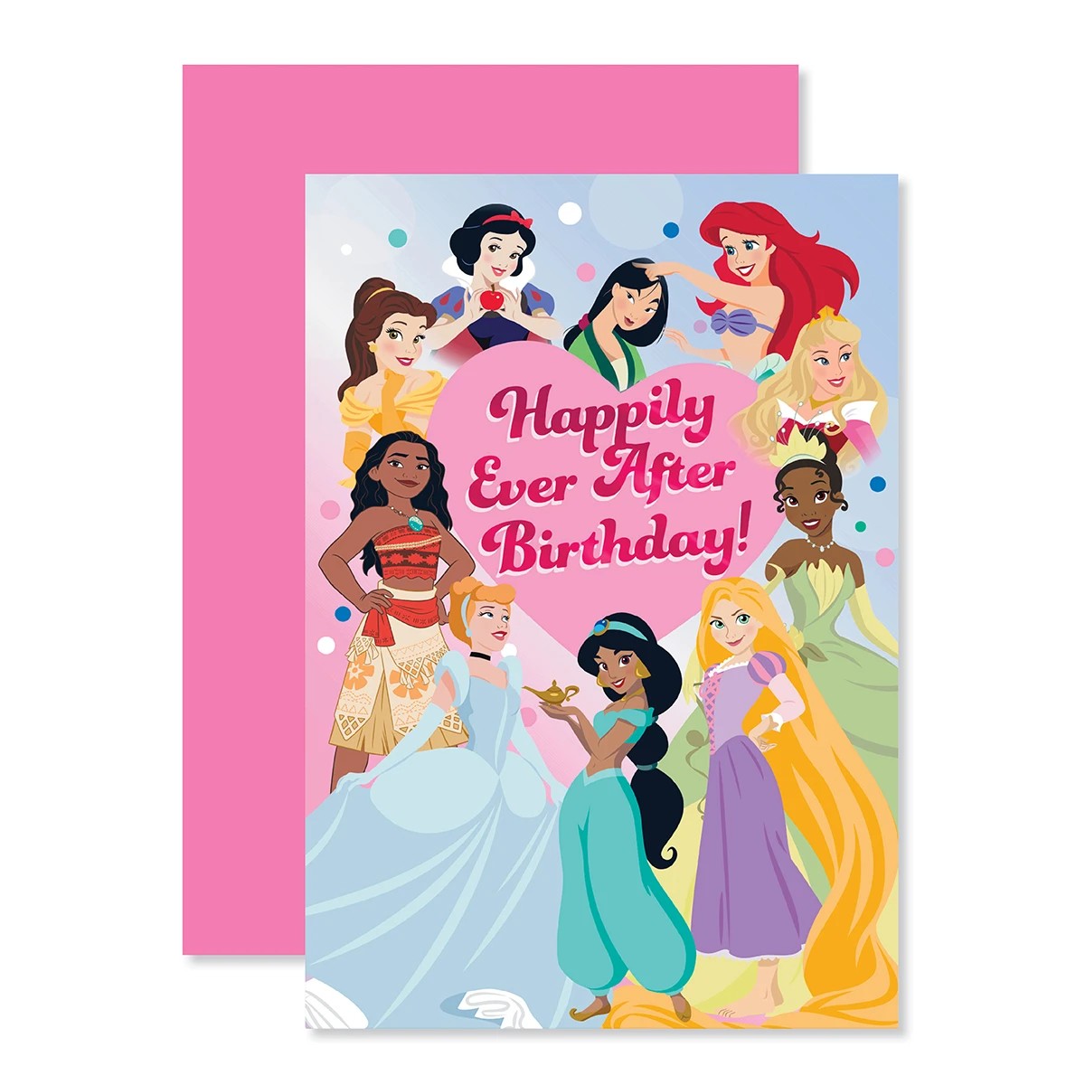 1 Connections from Hallmark Birthday Card - Disney Princess, 1 of 3