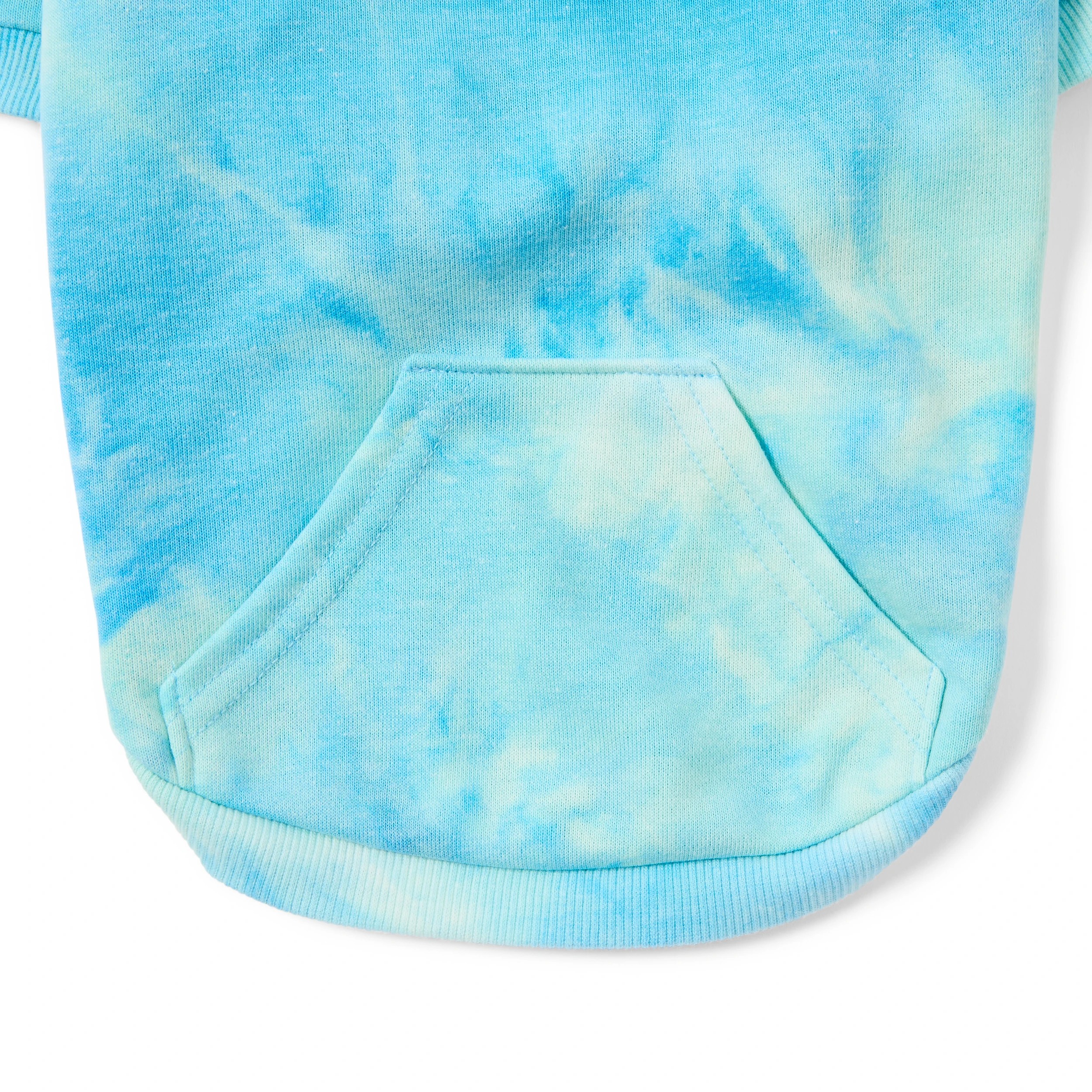 9 Pet Hoodie Tie-Dye - Small, Blue, 9 of 10