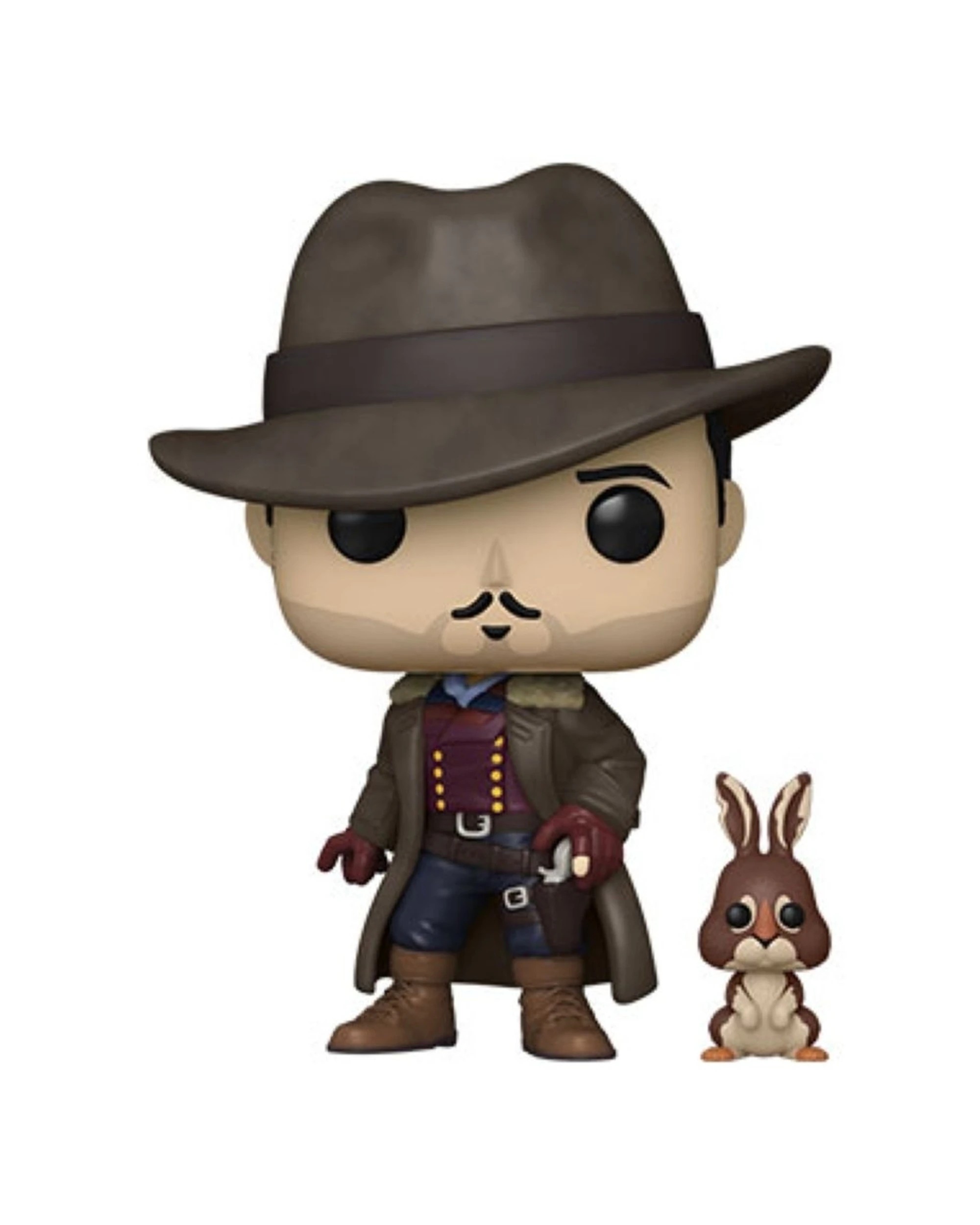 1 Pop His Dark Materials - Lee With Hester Vinyl Figurine Collectible 10cm - Brown, 1 of 3