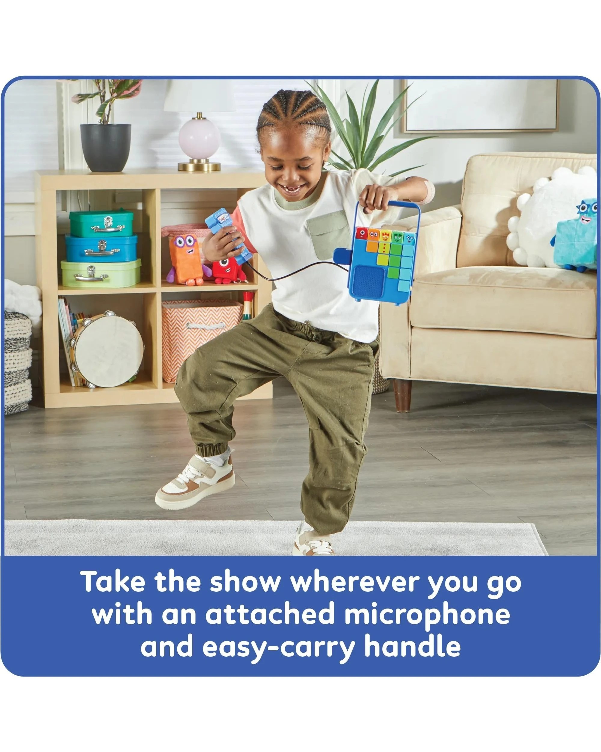 6 Numberblocks Sing and Record Music Player, 6 of 8