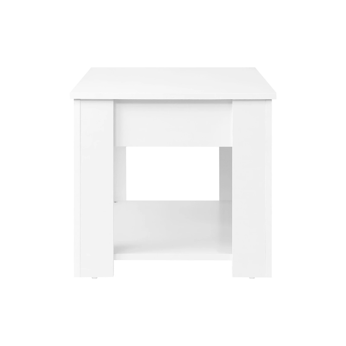 8 Oikiture Coffee Table Lift Up Top Modern Tables Hidden Book Storage
 - White, 8 of 10