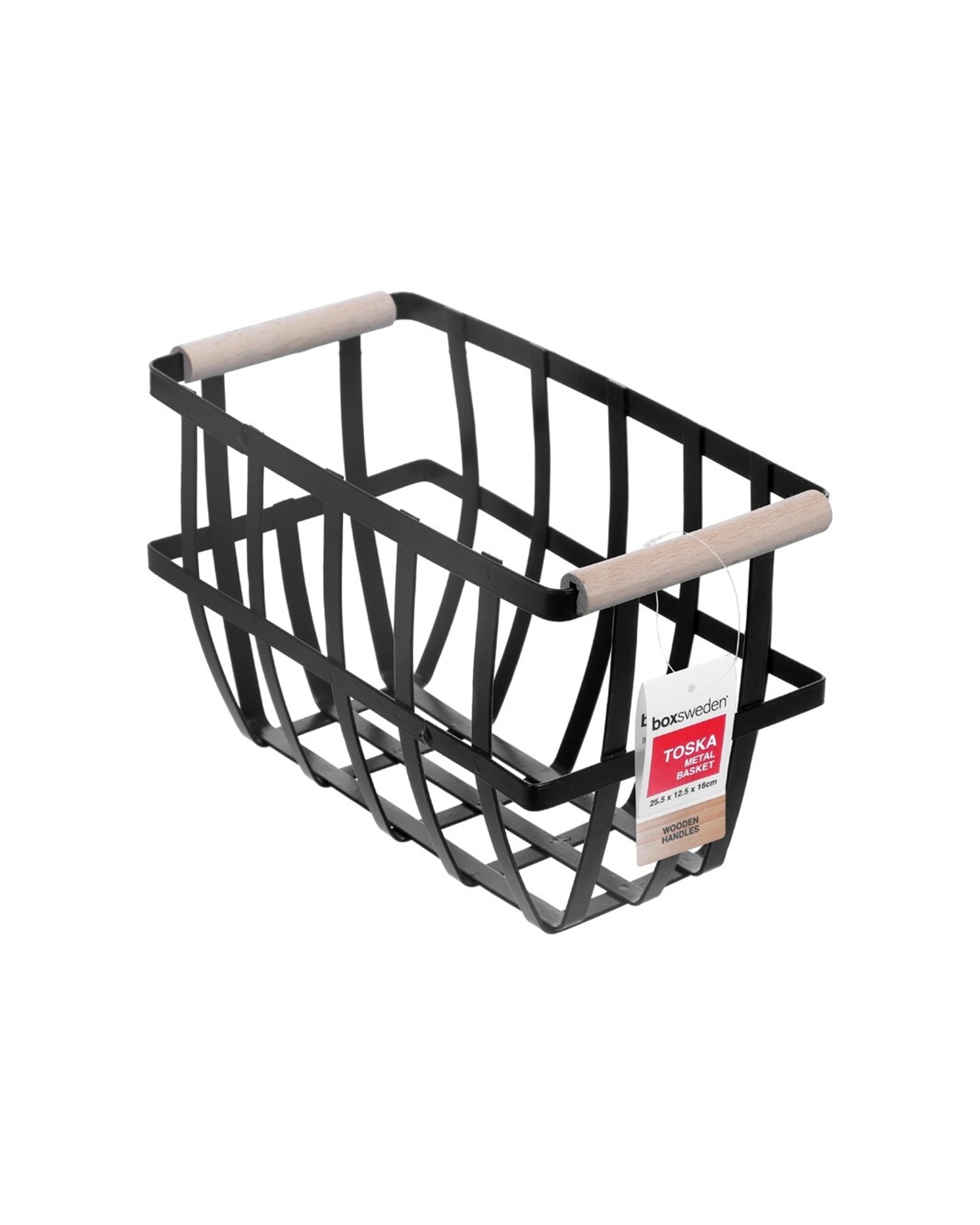 1 Boxsweden Toska Metal Basket 25.5x12.5x16cm - Multi, 1 of 5