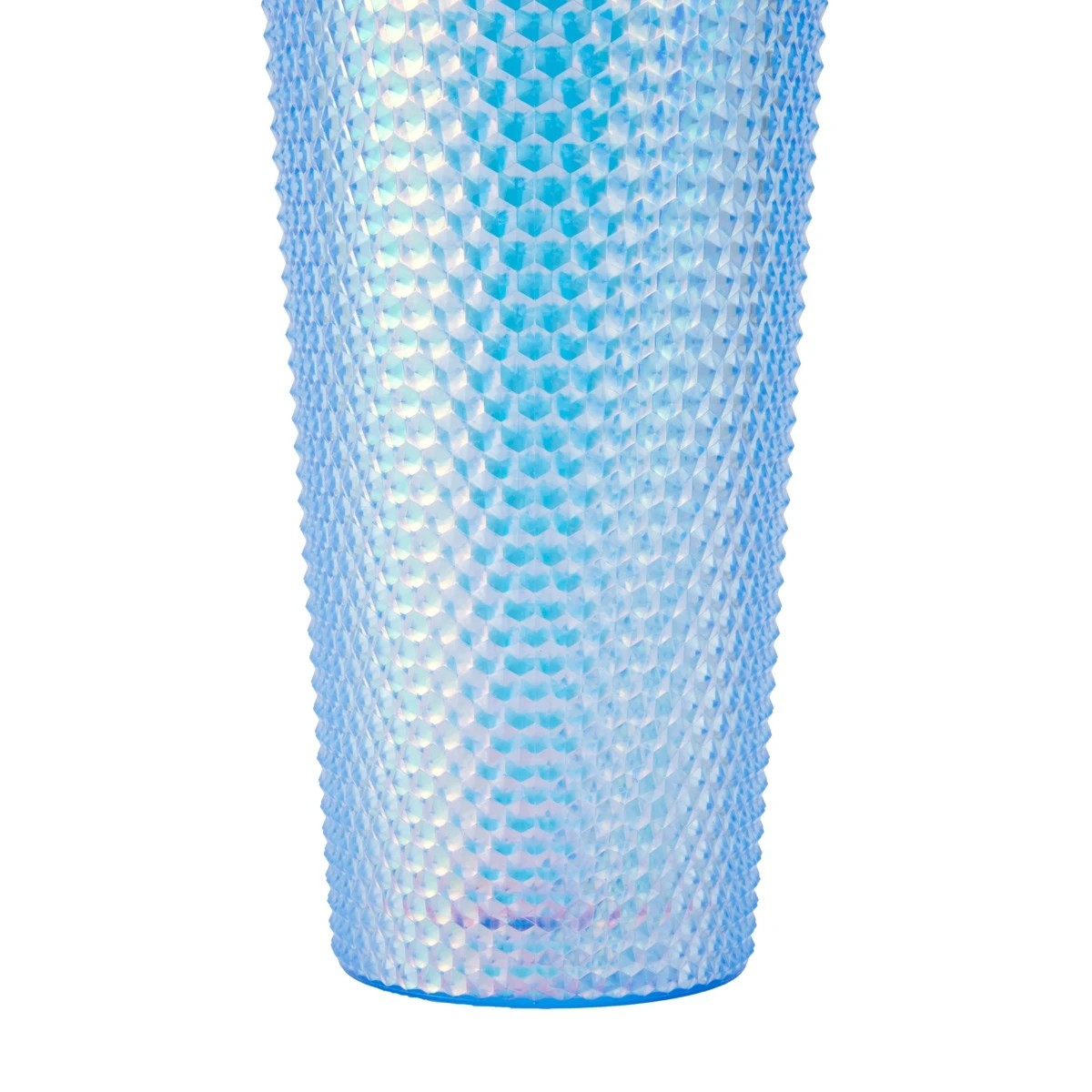 7 Blue Textured Smoothie Tumbler, 7 of 9