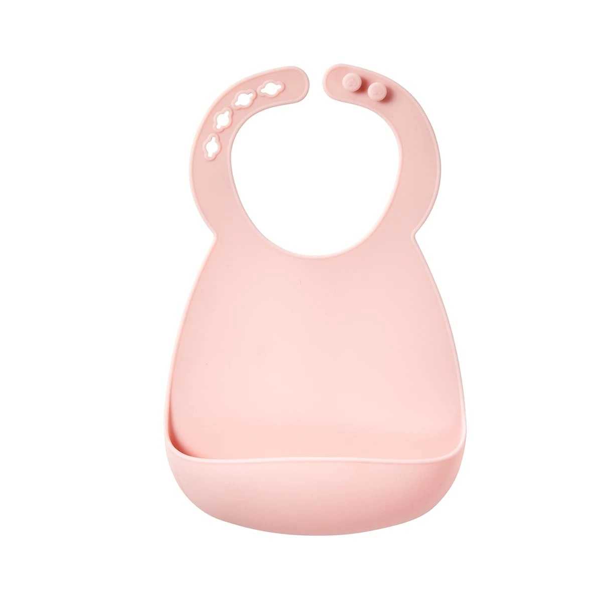1 Silicone Bib - Pink, 1 of 6