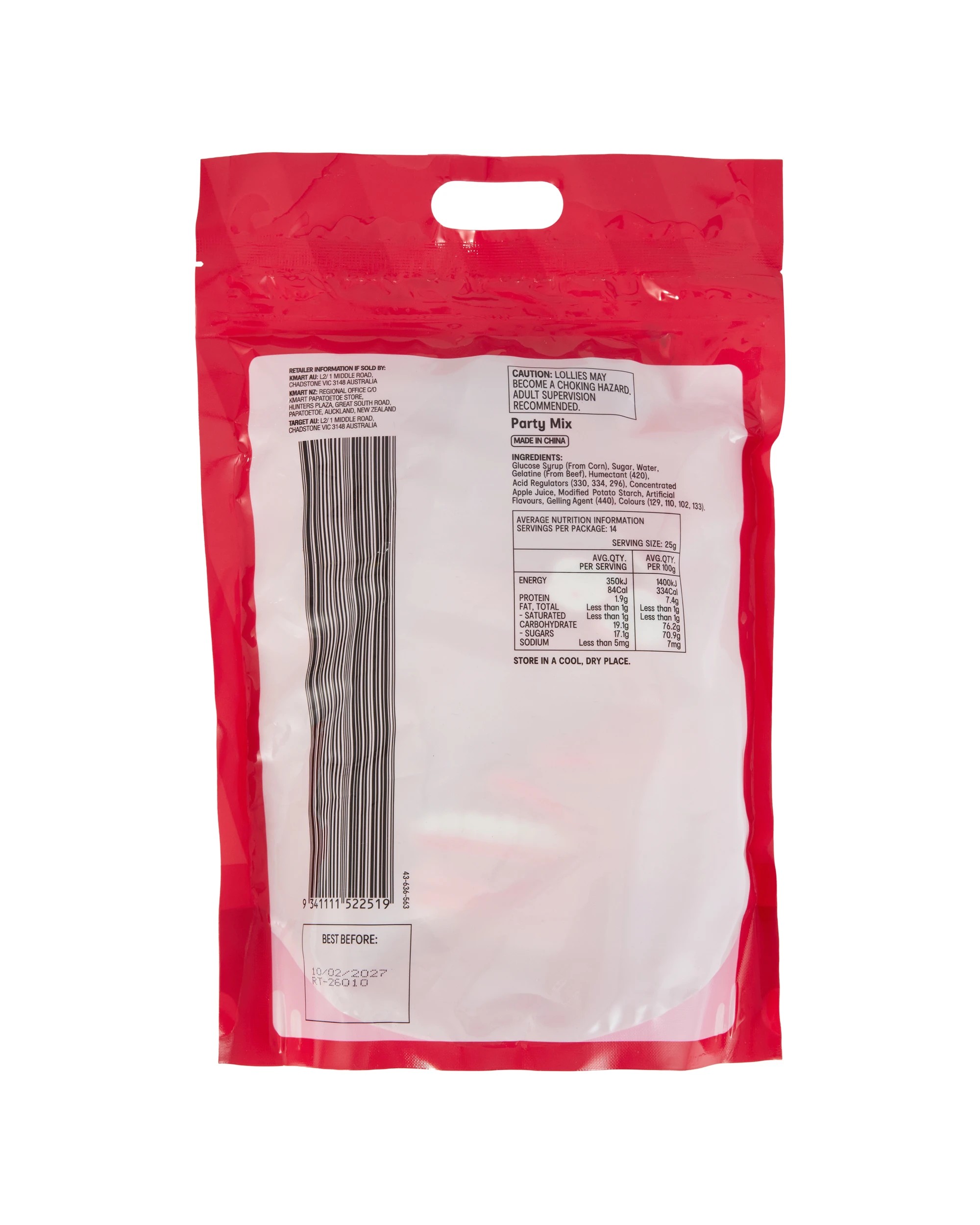 3 Mega Party Mix Share Pack 360g, 3 of 3