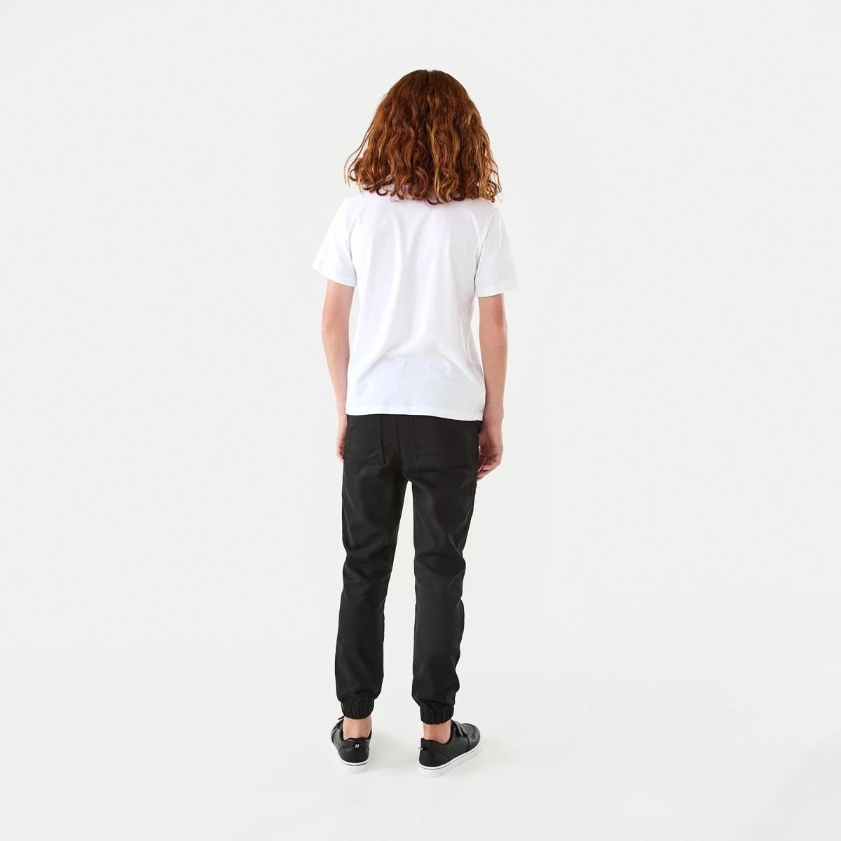 6 Bow Leg Joggers BLACK, 6 of 8