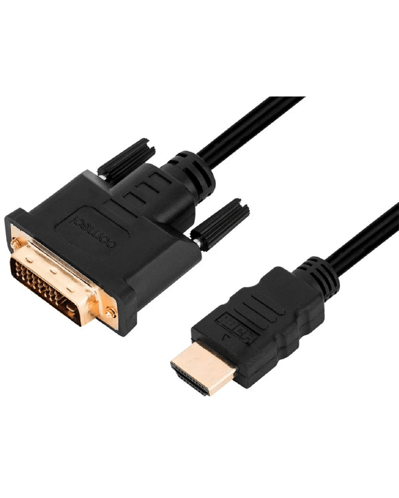 Comsol Male HDMI to Male DVI-D AV Cable 2m