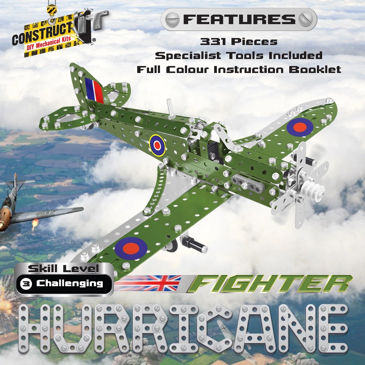 3 Construct-It Hurricane Fighter, 3 of 10