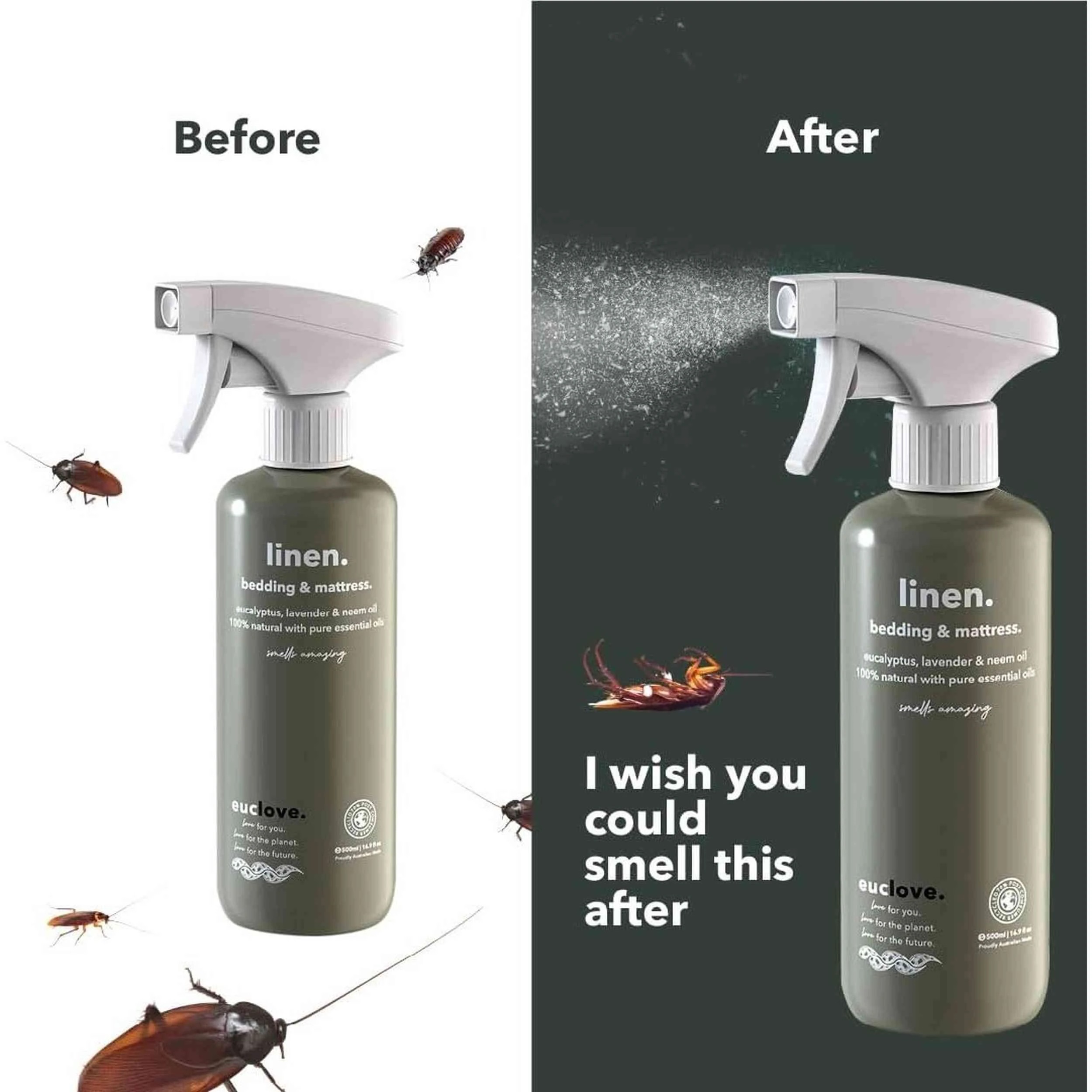 3 Euclove Linen (Bedding & Mattress) Spray 300ml, 3 of 4