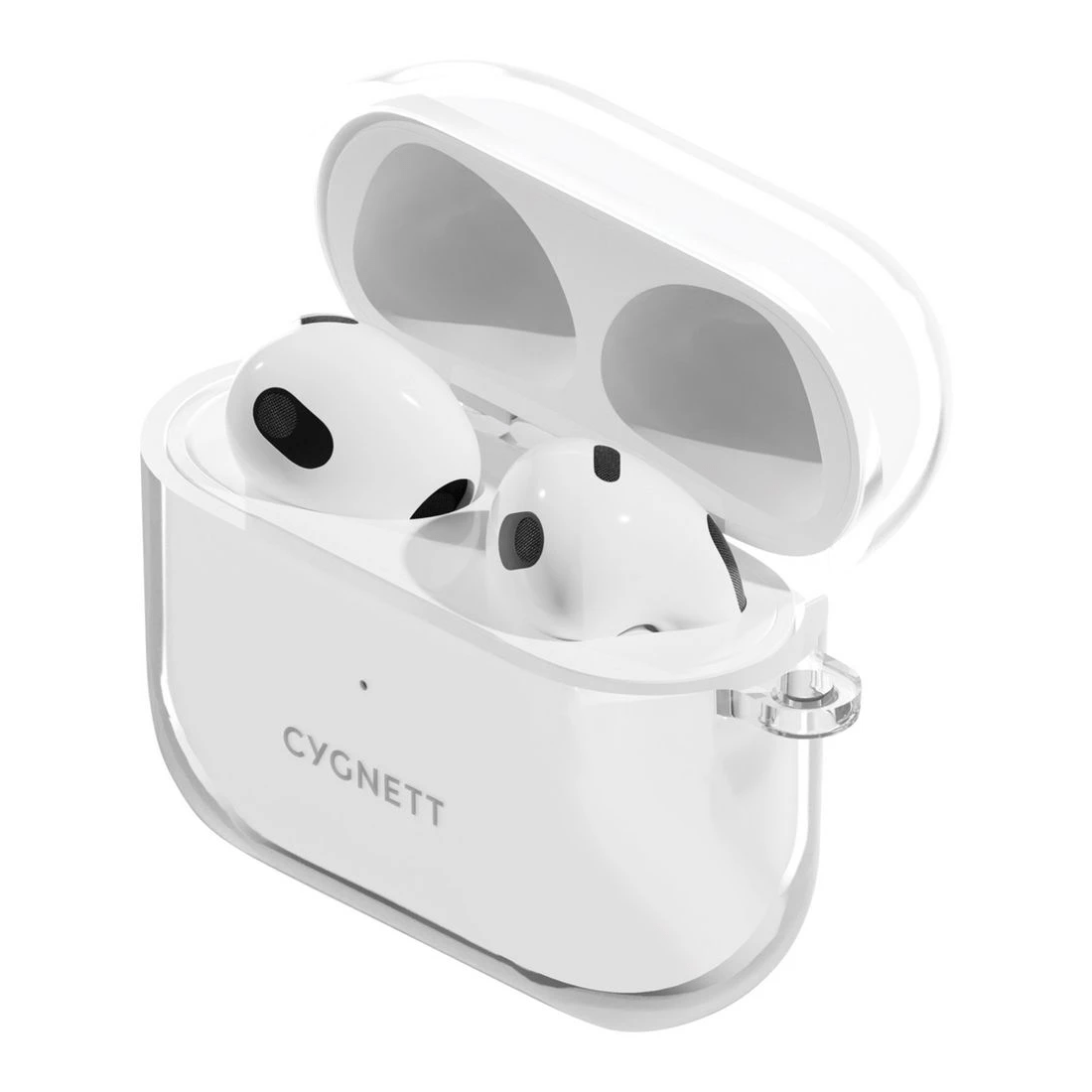 1 Cygnett AeroShield Protective Case AirPods 3 Clear, 1 of 3