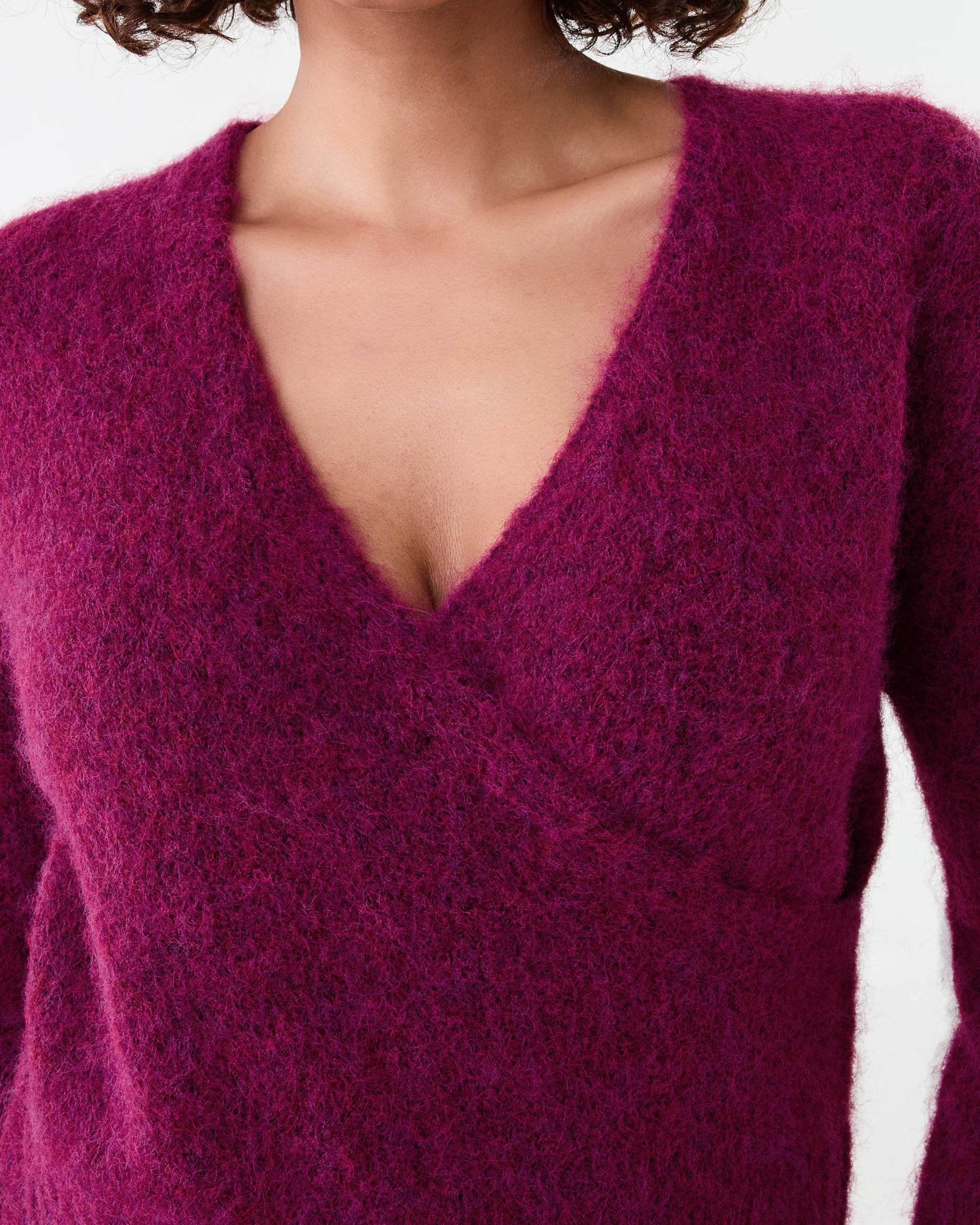 5 Wrap Jumper Fuscia, 5 of 6