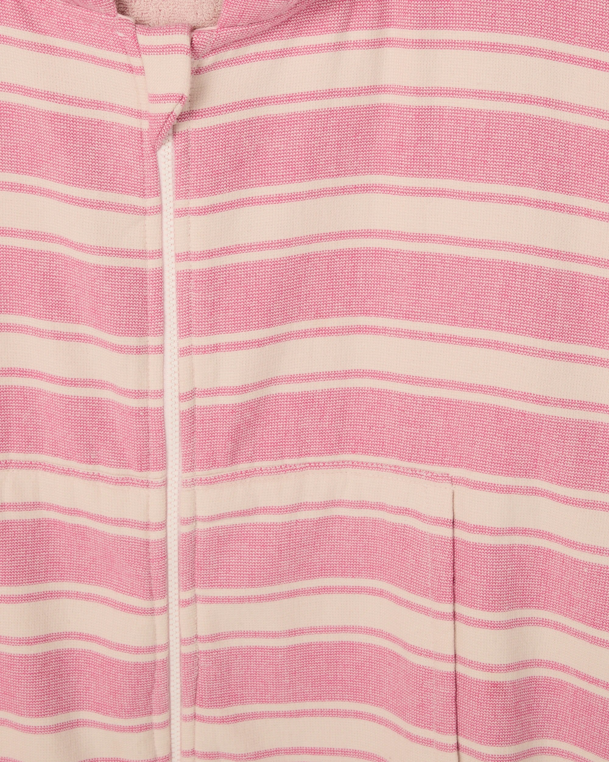 2 Target Henley Kids Australian Cotton Zip Thru Hooded Towel - Size: 4-6 - Pink, 2 of 3