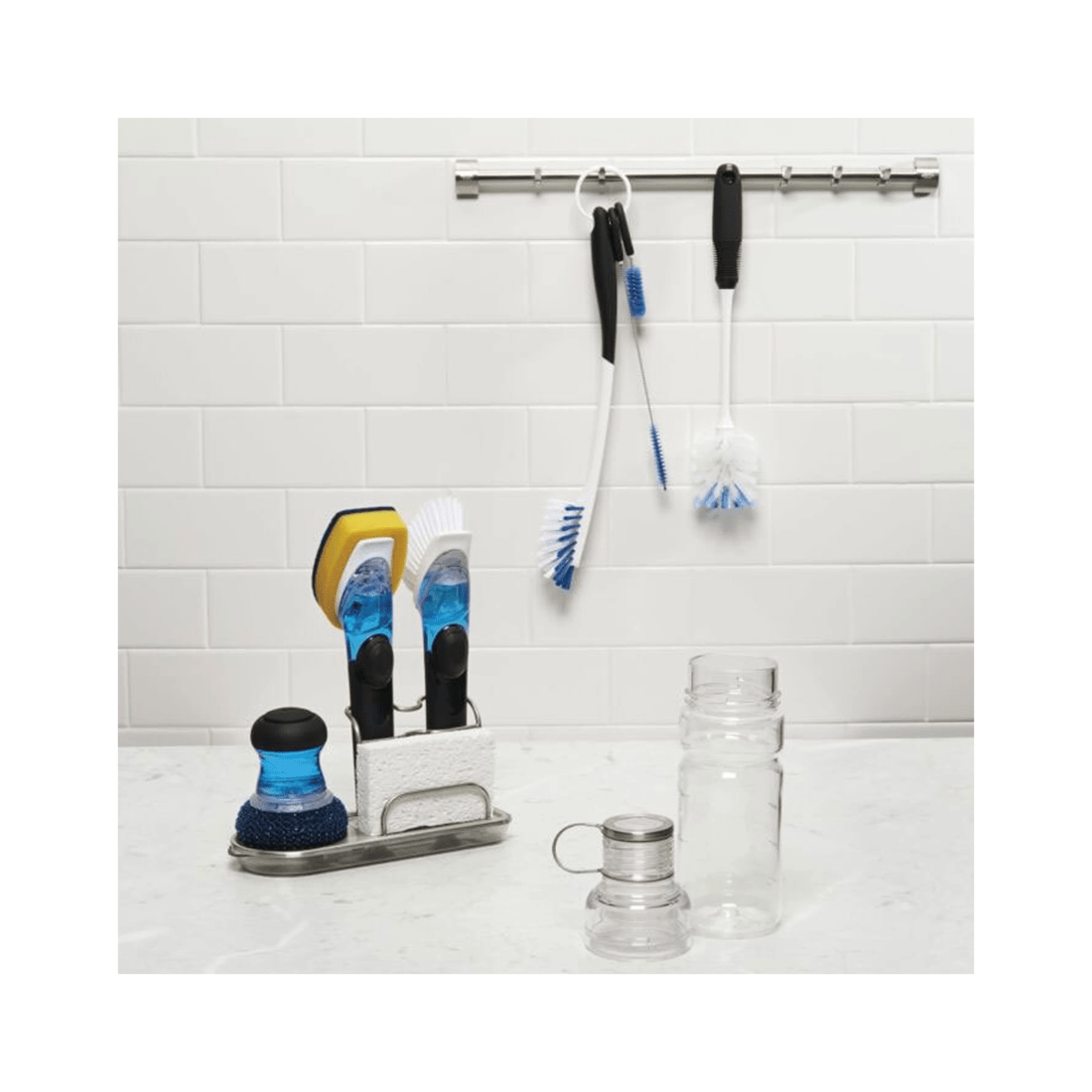 4 Oxo 3 Piece Water Bottle Cleaning Set With Straw And Detail Brushes Nylon
 - Multi, 4 of 5