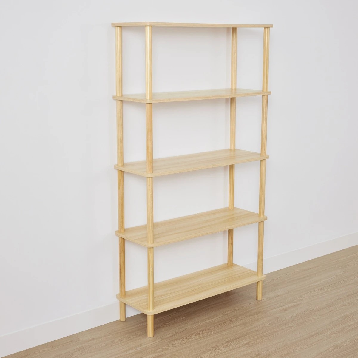 4 Tall Oak Bookshelf, 4 of 9