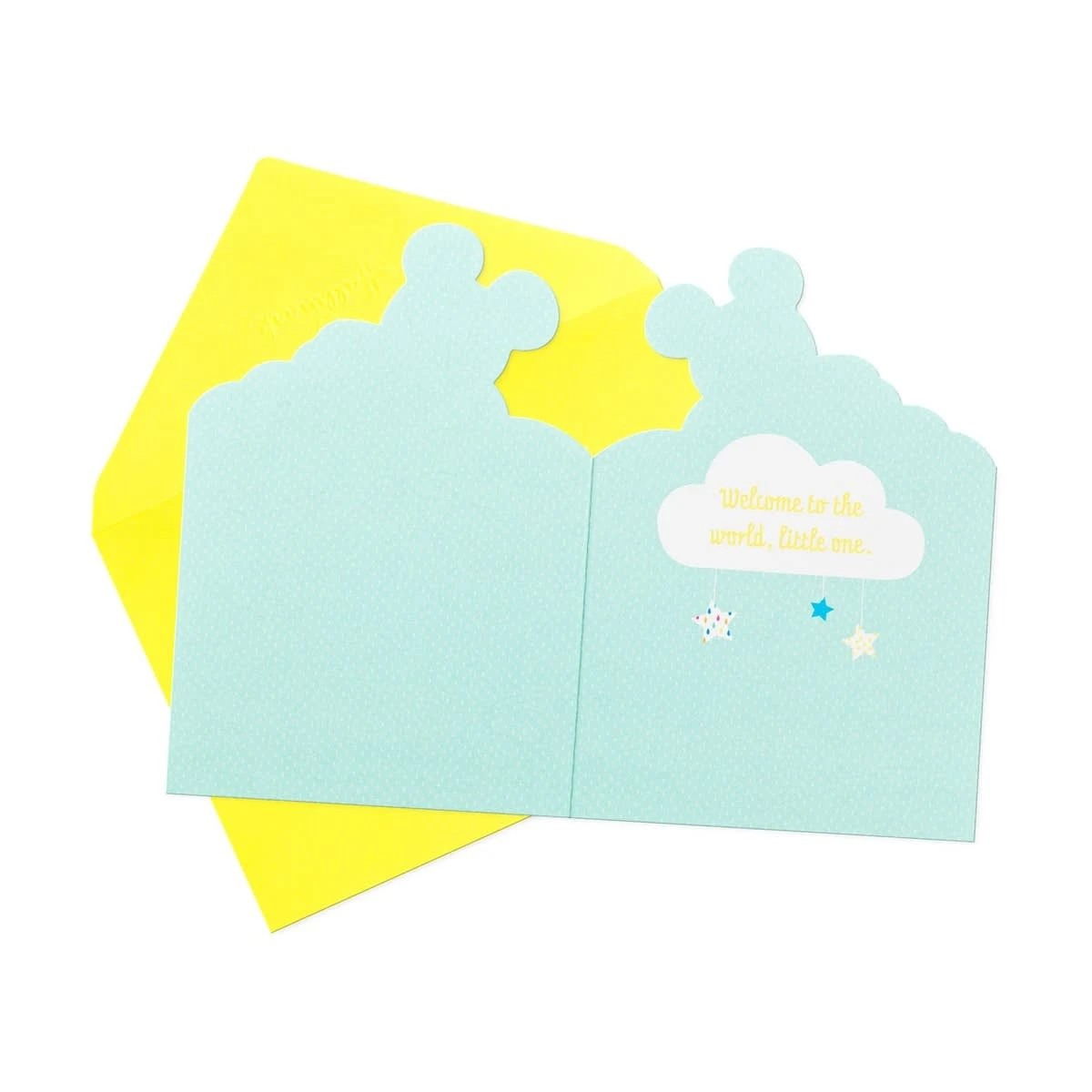 2 Hallmark Baby Card - Sleeping Mickey, 2 of 3