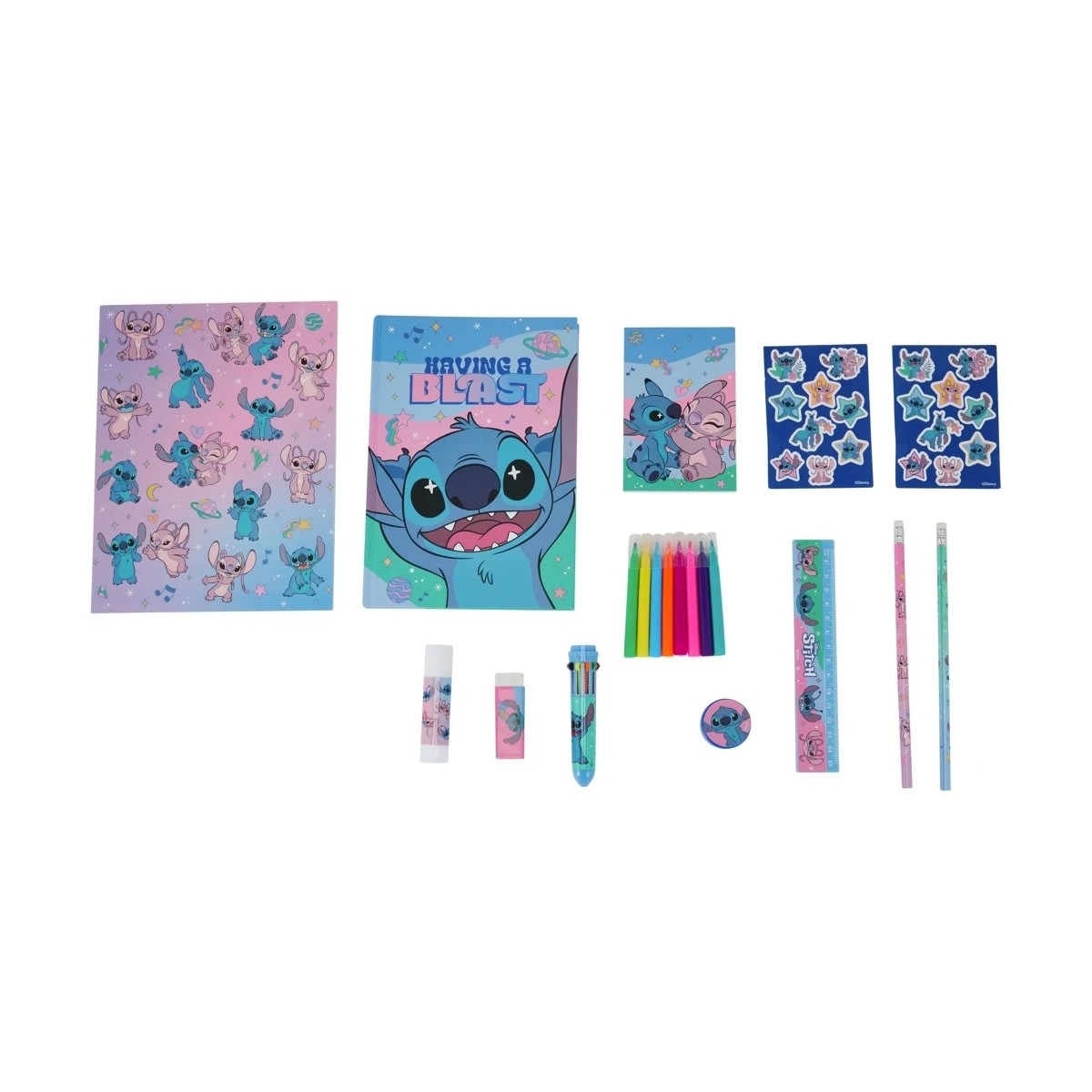 4 20 Piece Disney Lilo & Stitch Stationery Gift Set, 4 of 10