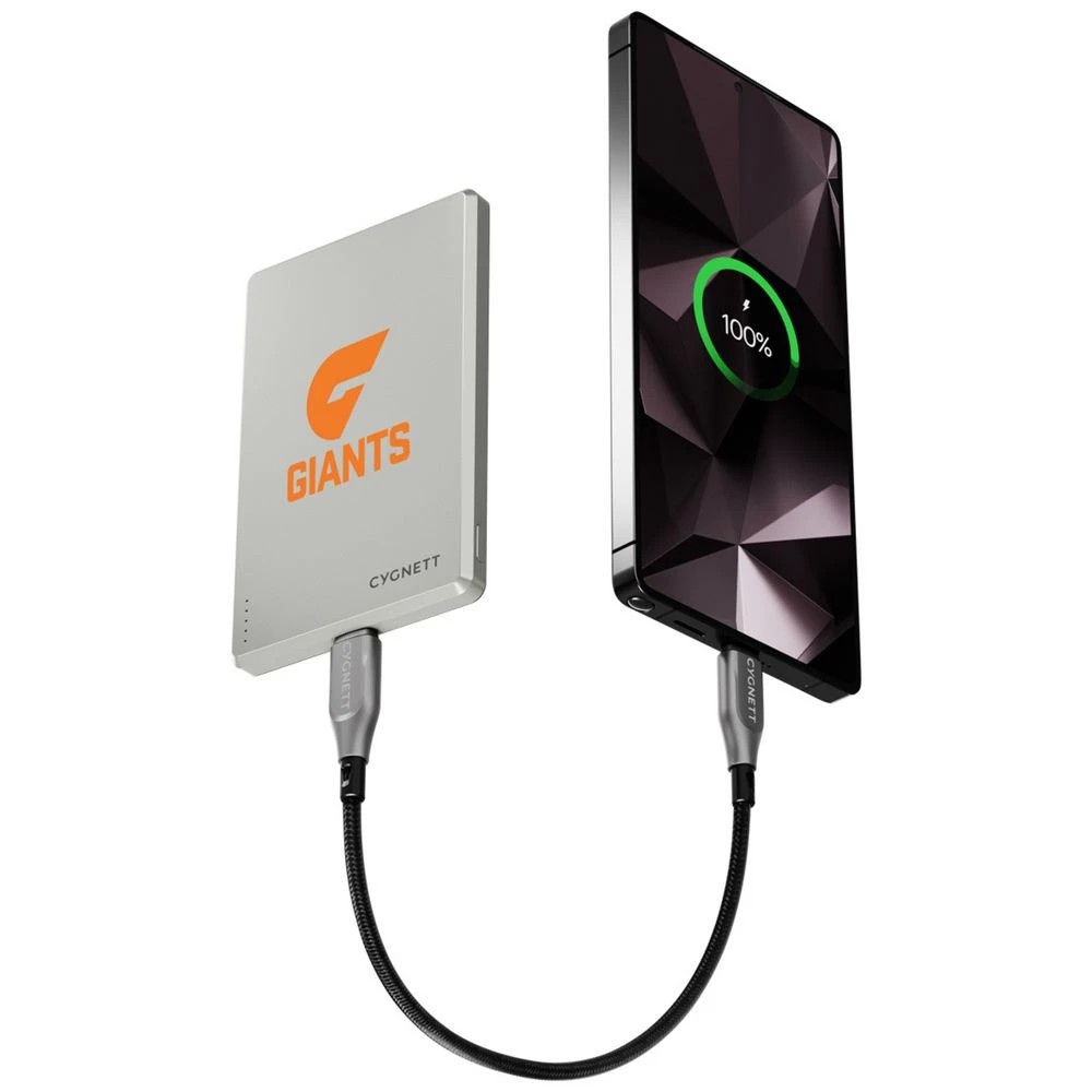 5 Cygnett 5000mAh Magslim Powerbank GWS Giants, 5 of 6