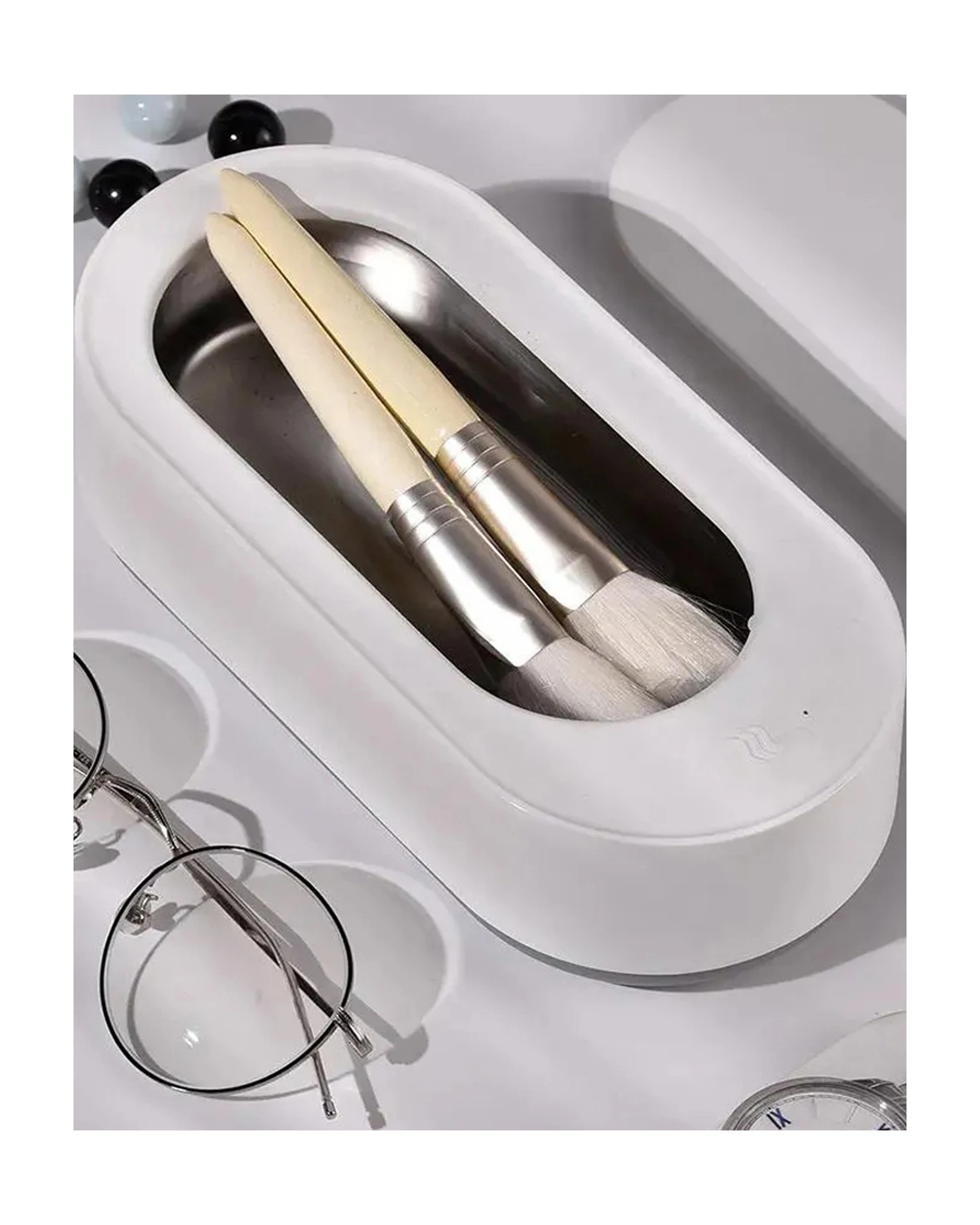 4 TODO Ultrasonic Cleaner 340ml Jewelry Glasses Rechargeable 840mAh SUS304 Tank 45000Hz, 4 of 7