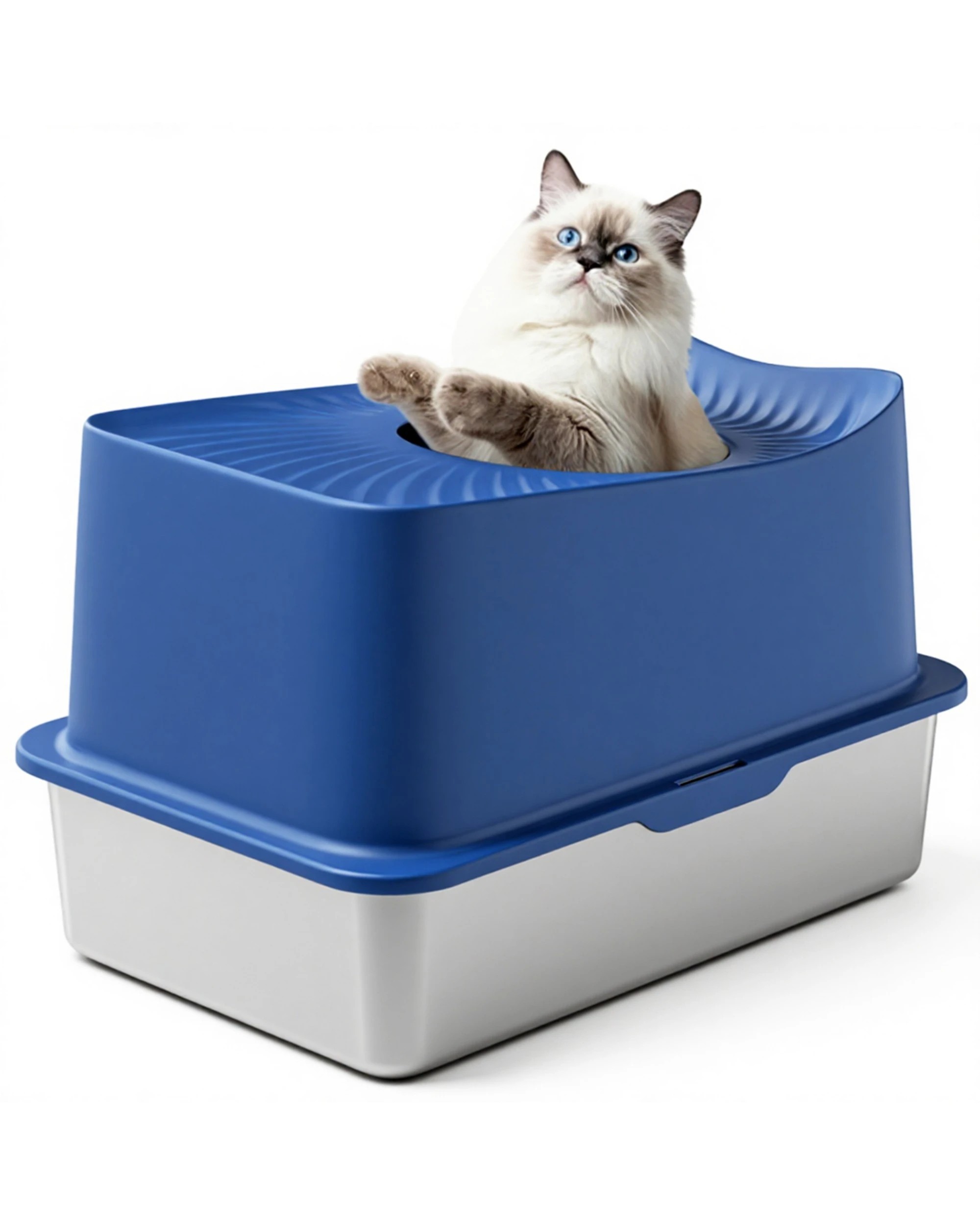auto matic cat litter box Automatic Self Cleaning Litter Box for Cats with App Control Smart SelfCleaning Cat LitterBox, Automatic Cleaning, Odor Control, Quiet & Easy main image 1
