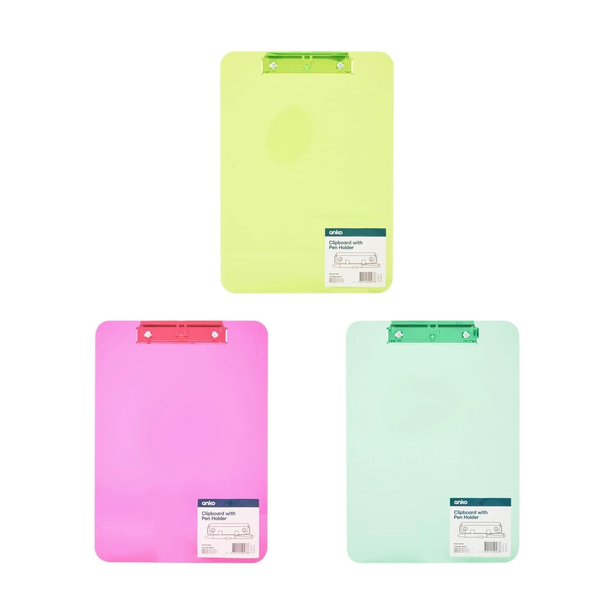 1 Clipboard with Pen Holder - Assorted, 1 of 2