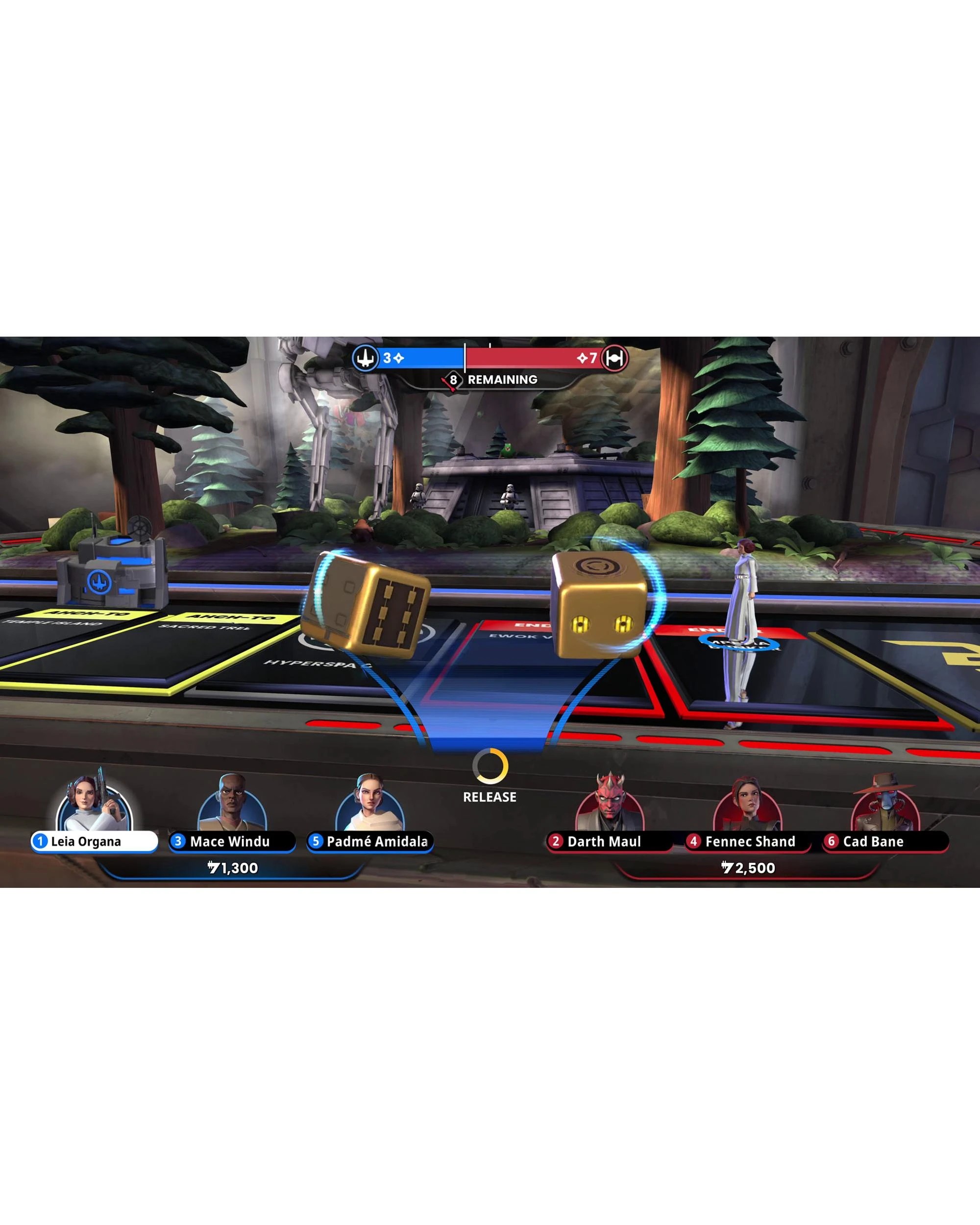 3 Monopoly: Star Wars Heroes vs. Villains - Switch 2, 3 of 9