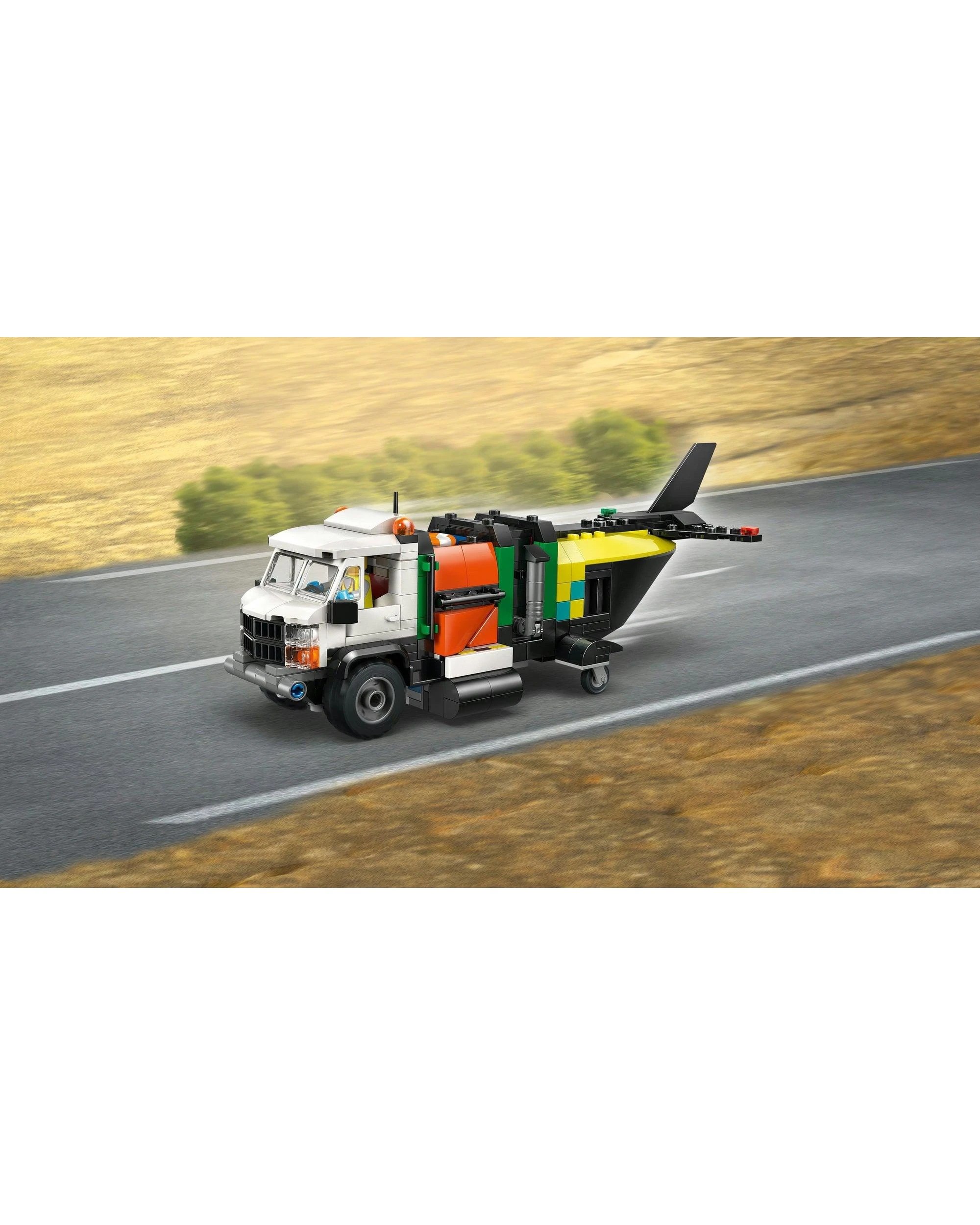 10 LEGO City: Airplane, Service Truck and Hovercraft Remix - 60505, 10 of 10